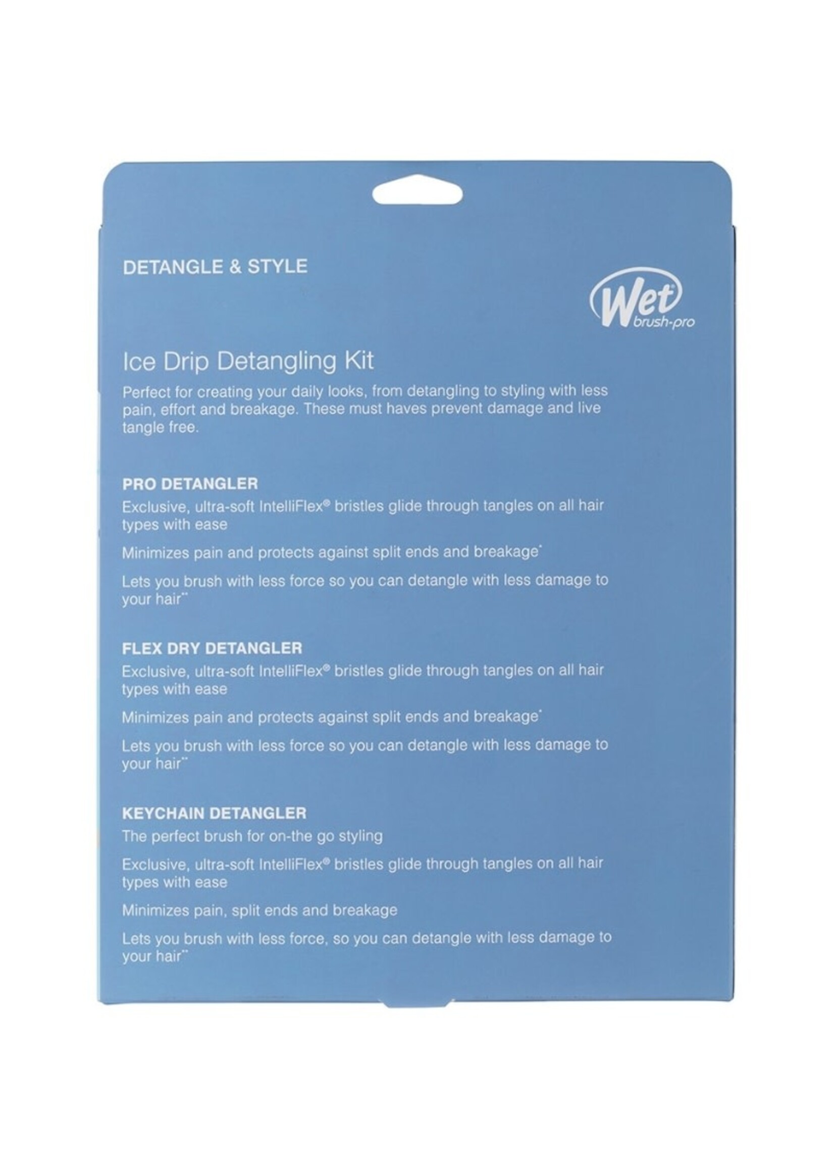 WetBrush WetBrush Ice Drip Detangling Kit