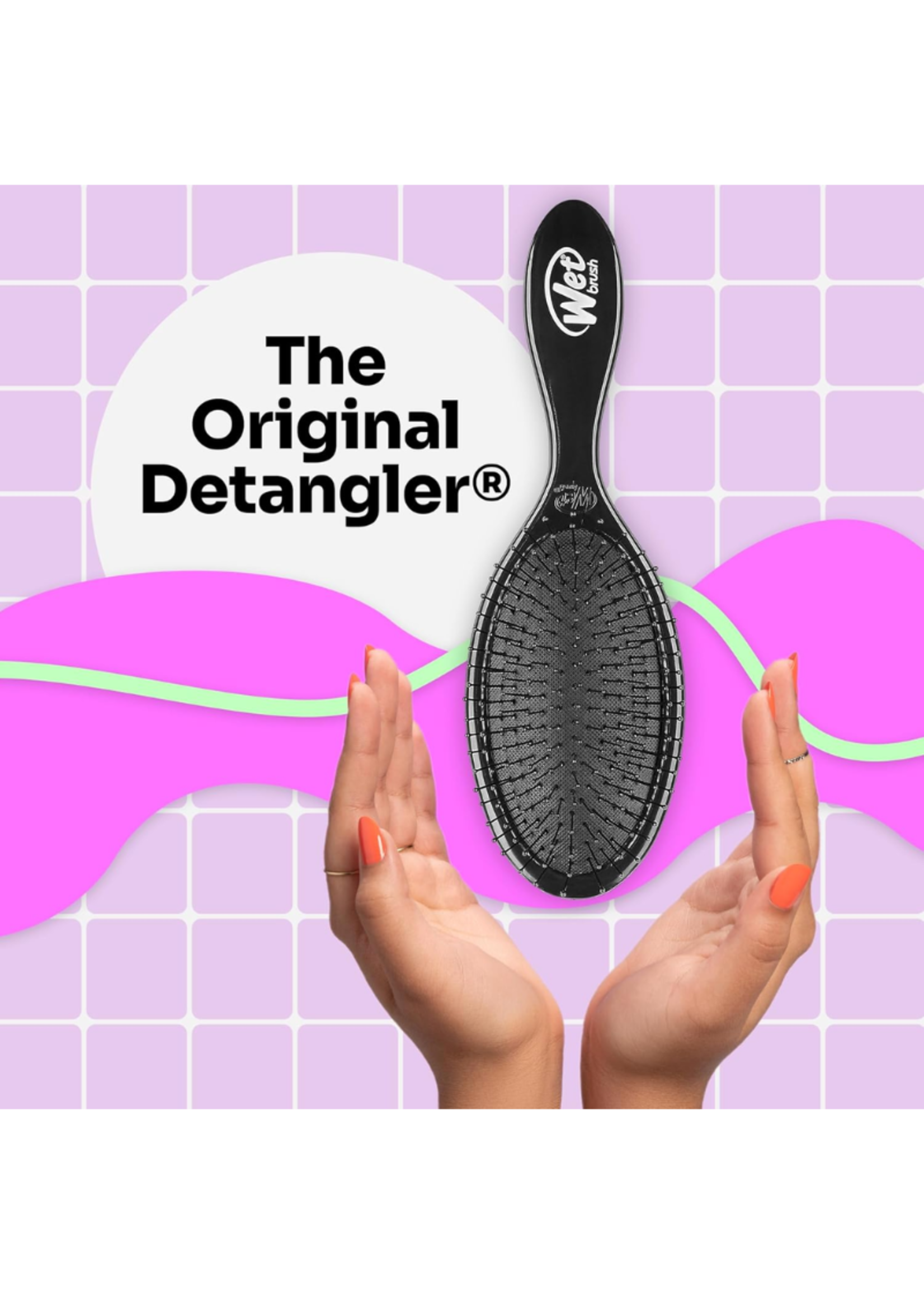 WetBrush WetBrush Original Detangler - Groovy Disco Teal