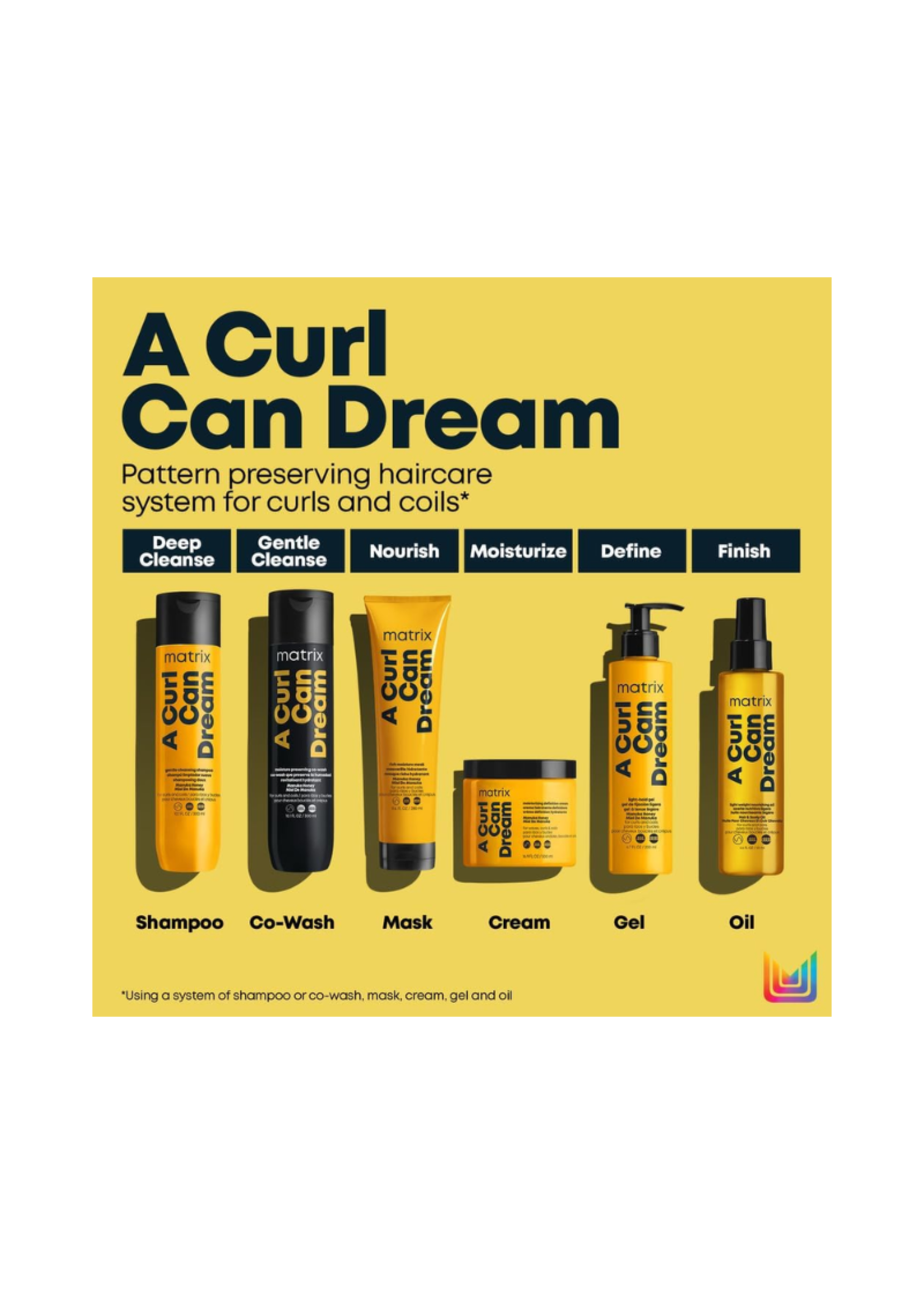 Matrix Matrix A Curl Can Dream Shampoo 1L