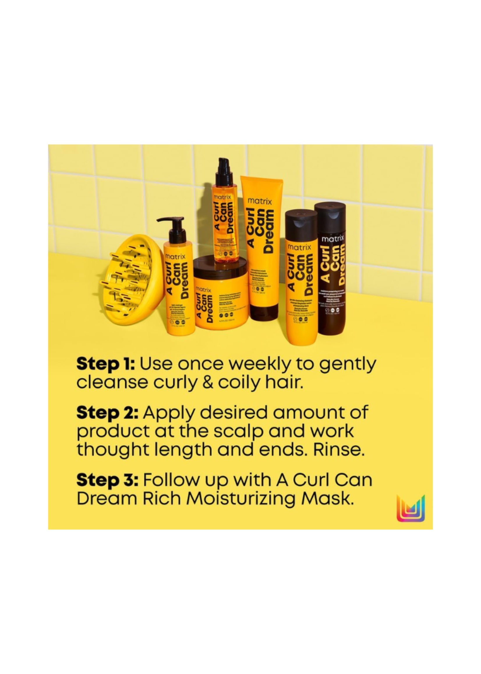 Matrix Matrix A Curl Can Dream Shampoo 1L