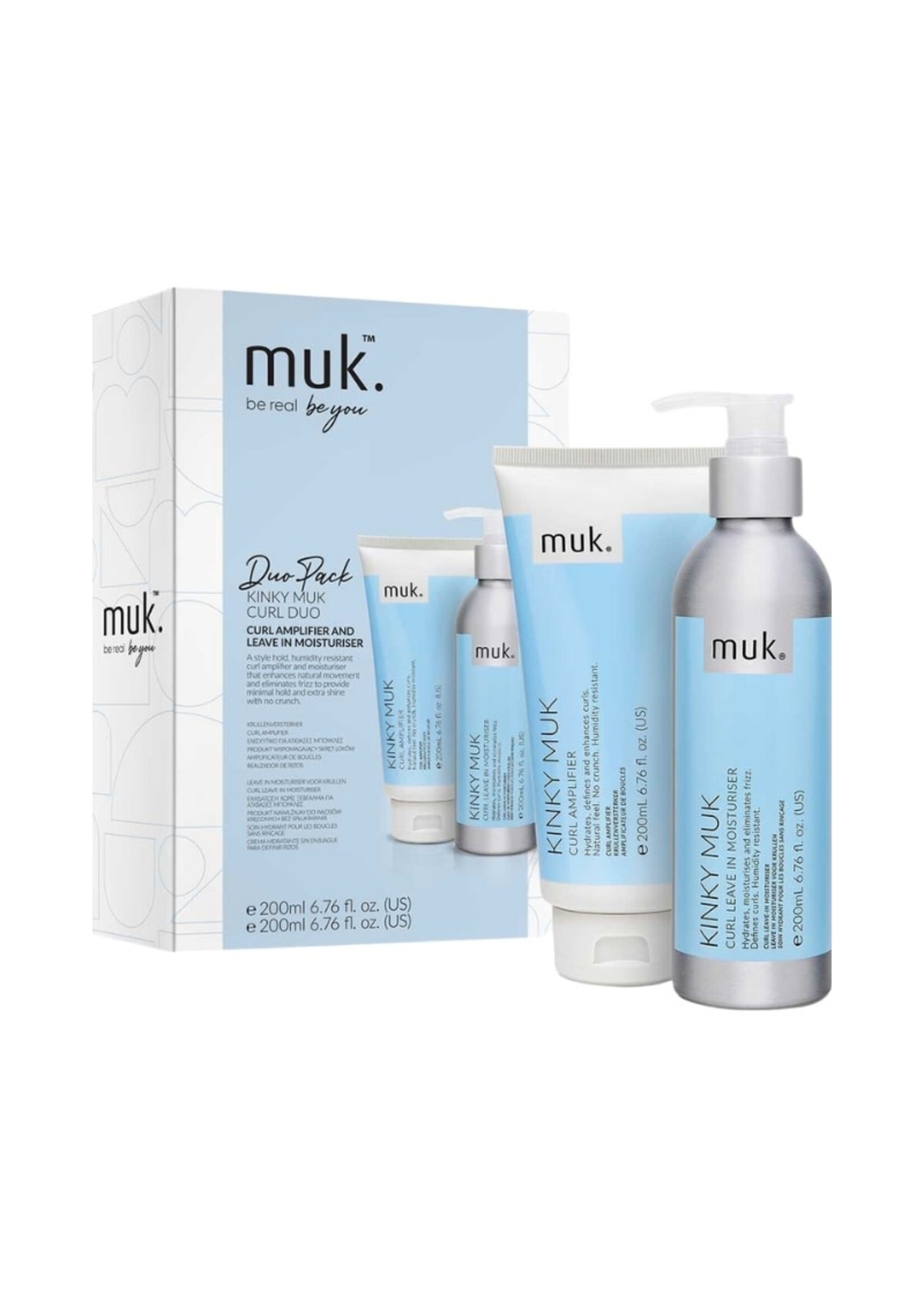 Muk Xmas 2024 Kinky Muk Curl Duo Pack EV Hair and Beauty