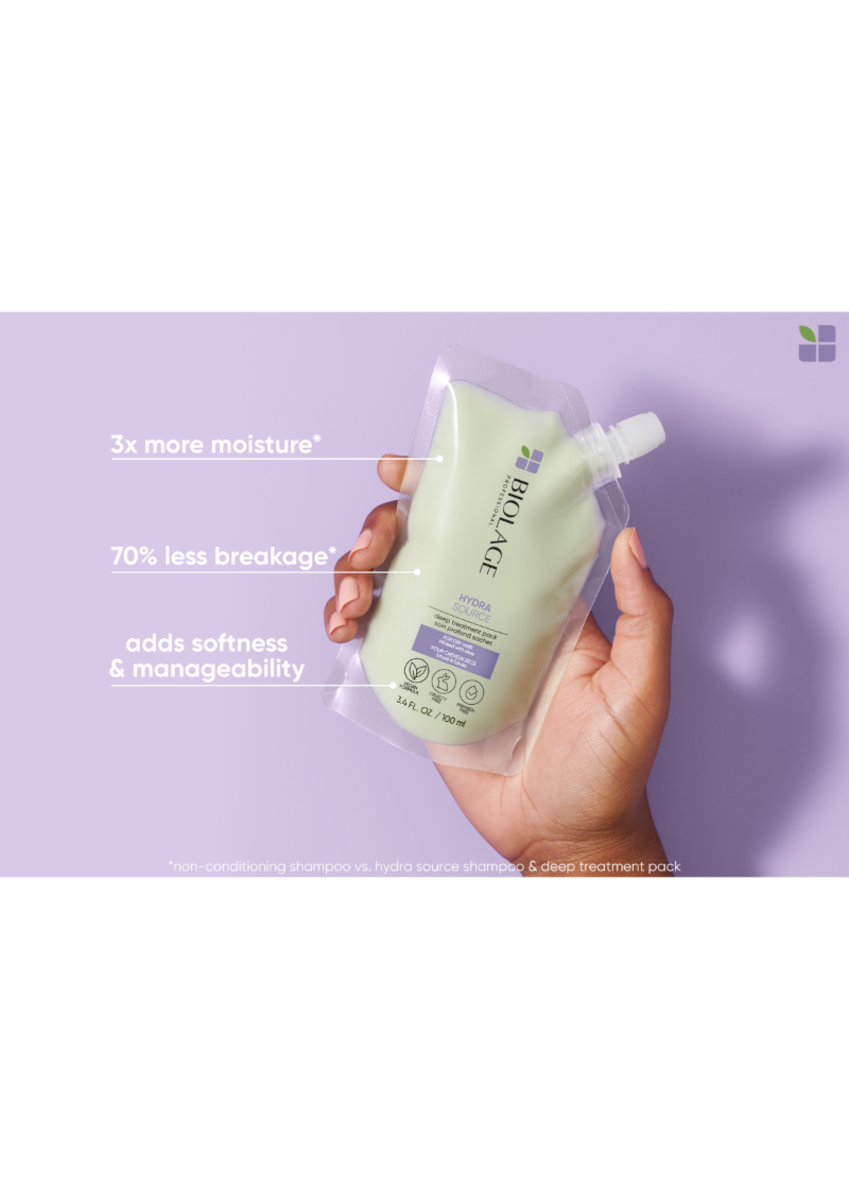 Biolage Biolage HydraSource Deep Treatment Pack 100ml