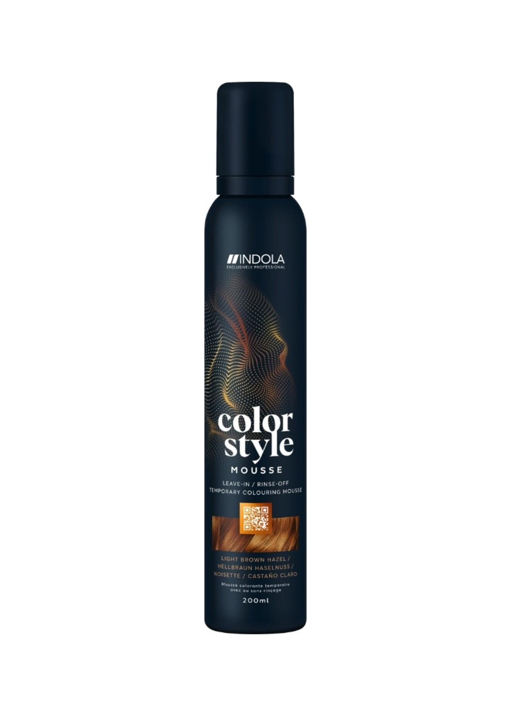 Indola Indola Color Style Mousse Light Brown Hazel 200ml