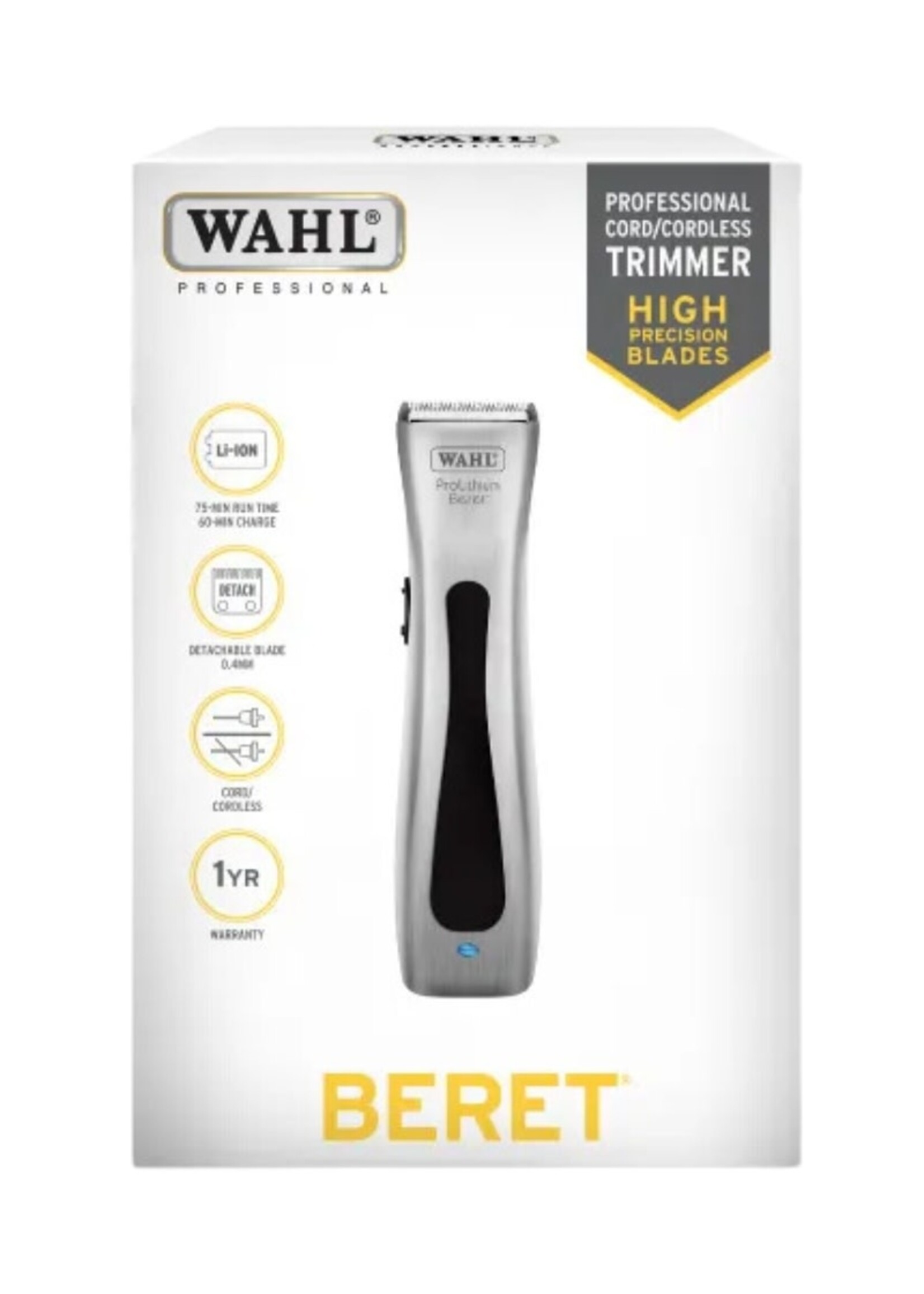 Wahl Professional Wahl Beret Trimmer Pro Lithium - Brushed Aluminium