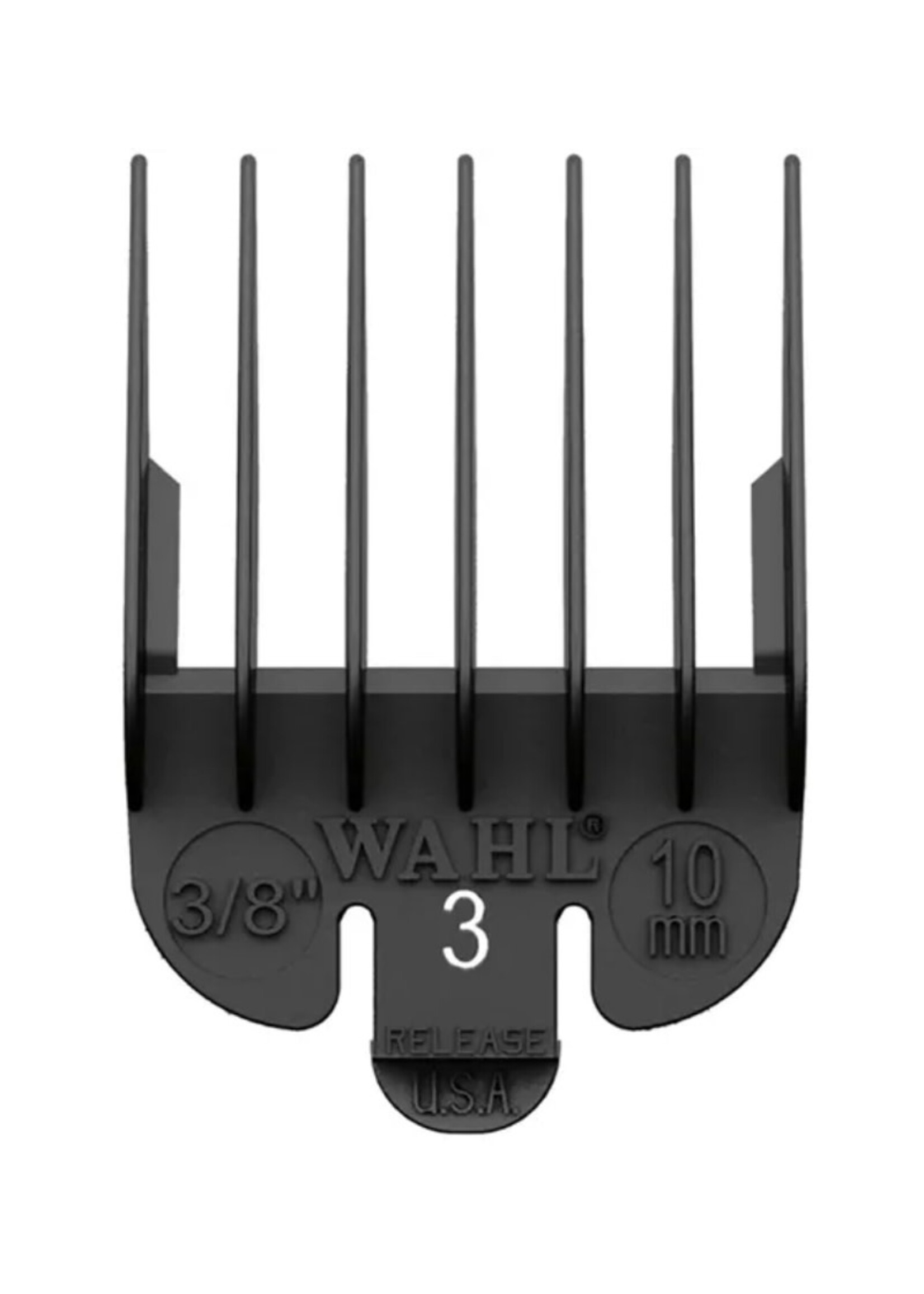 Wahl Professional Wahl Black Plastic Tab Attachment Comb #3