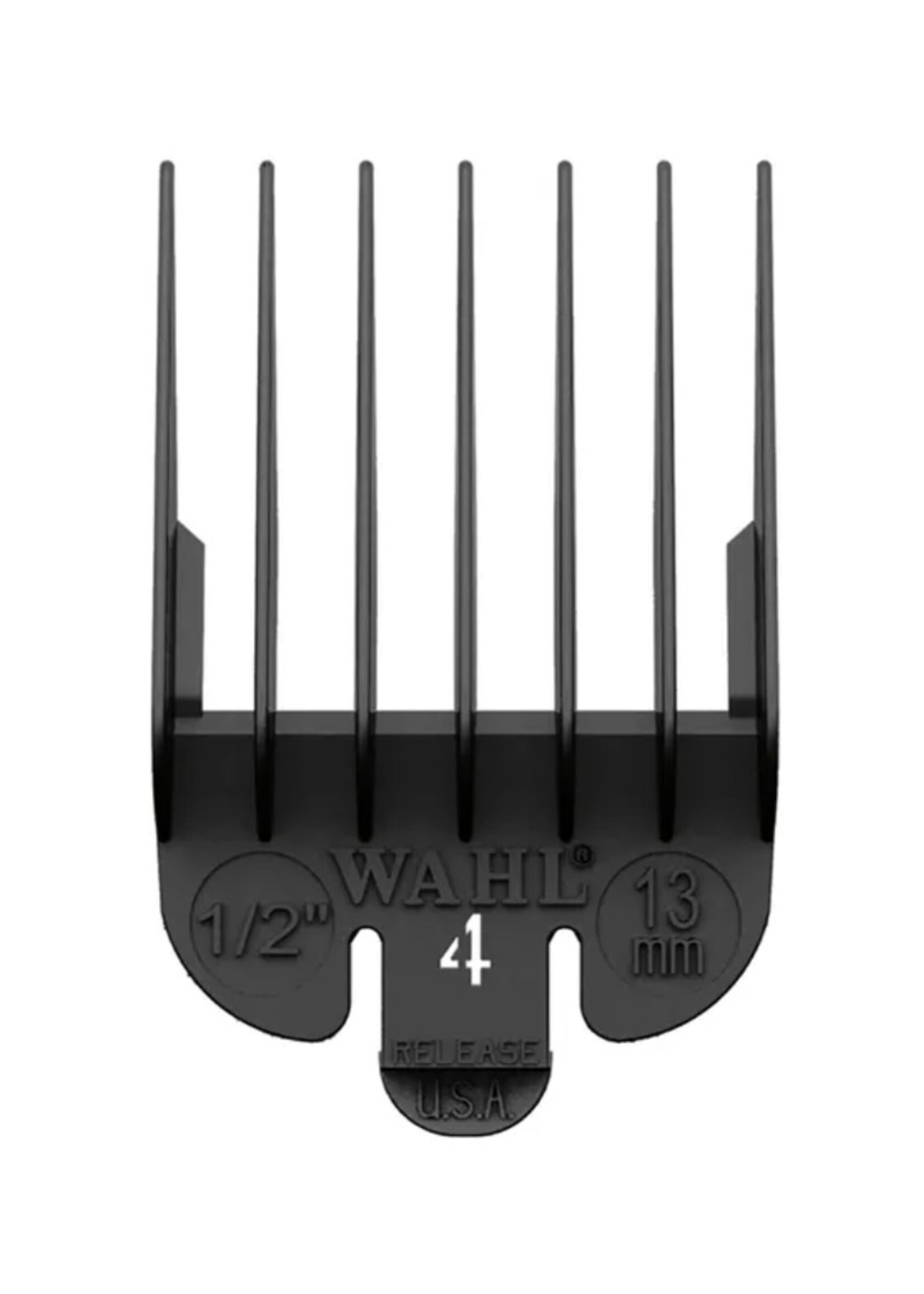 Wahl Professional Wahl Black Plastic Tab Attachment Comb #4