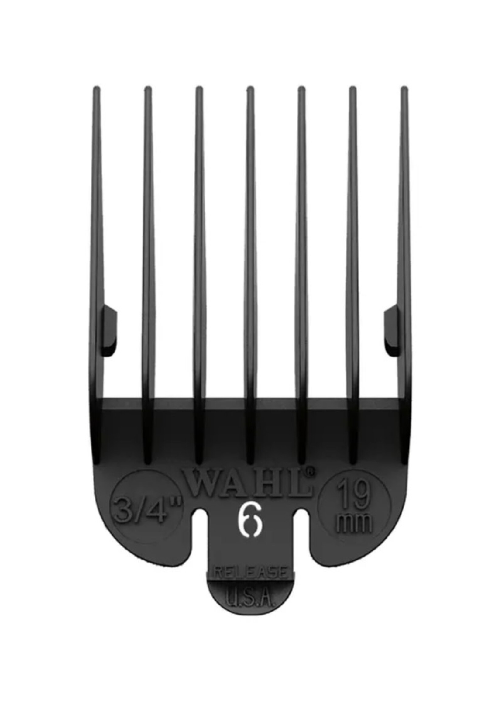 Wahl Professional Wahl Black Plastic Tab Attachment Comb #6