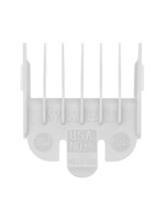 Wahl Professional Wahl Coloured Plastic Tab Attachment Comb #1 1/2 - White