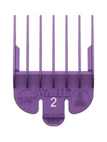 Wahl Professional Wahl Coloured Plastic Tab Attachment Comb #2 - Purple