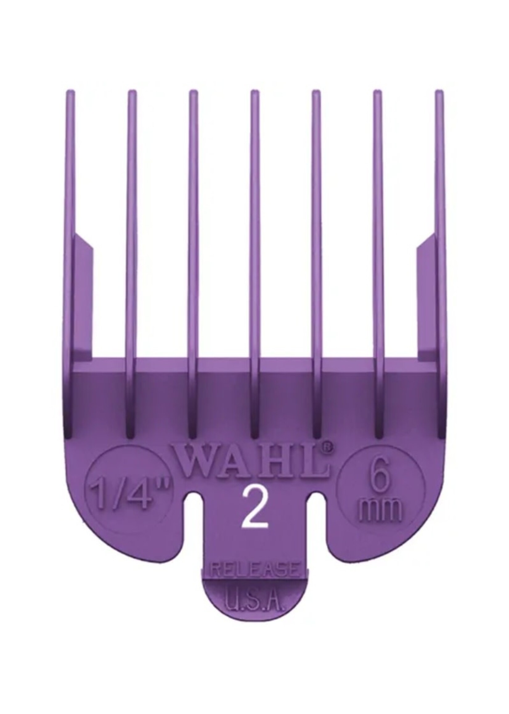 Wahl Professional Wahl Coloured Plastic Tab Attachment Comb #2 - Purple