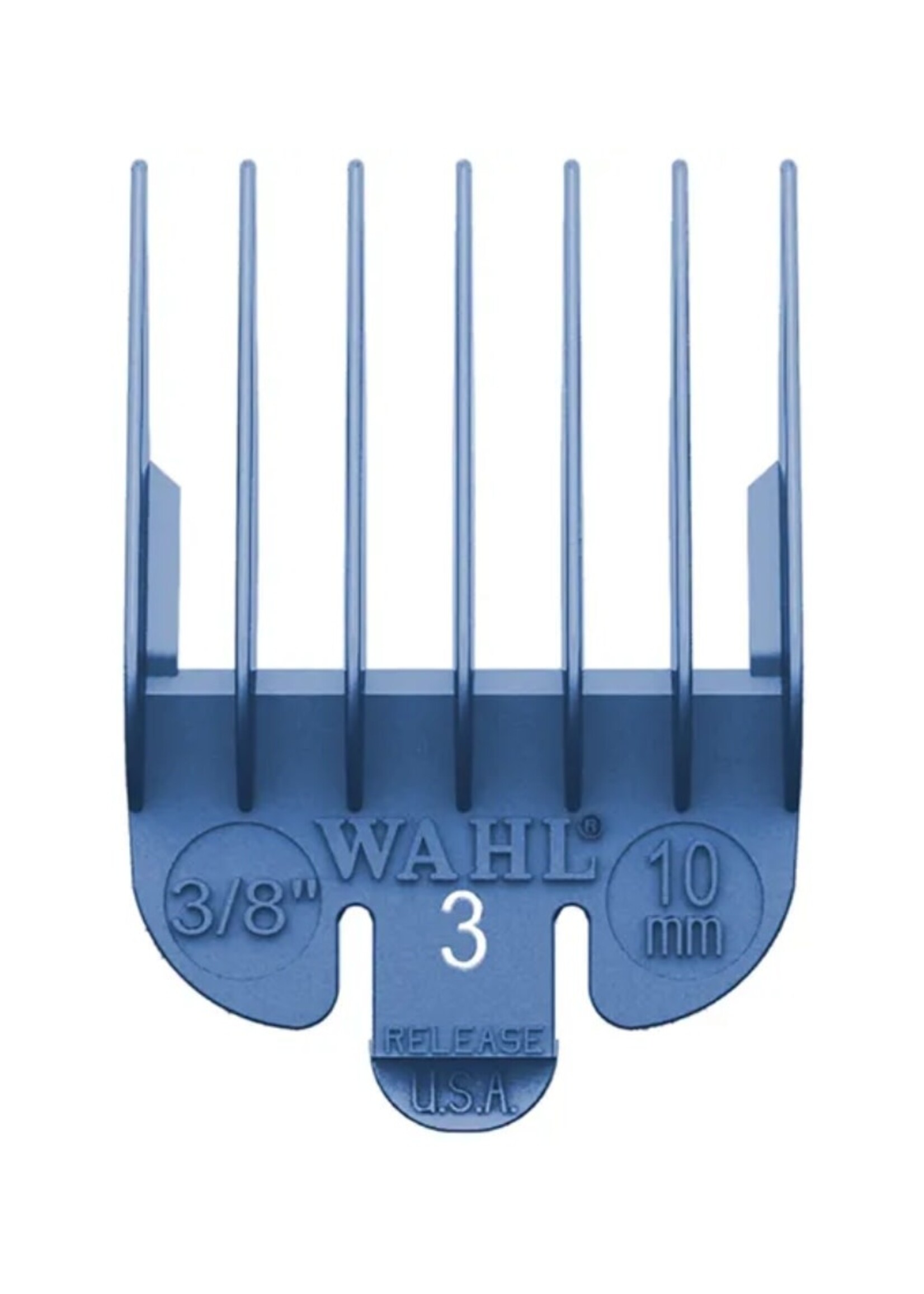Wahl Professional Wahl Coloured Plastic Tab Attachment Comb #3 - Blue