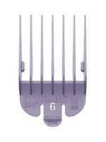 Wahl Professional Wahl Coloured Plastic Tab Attachment Comb #6 - Mauve