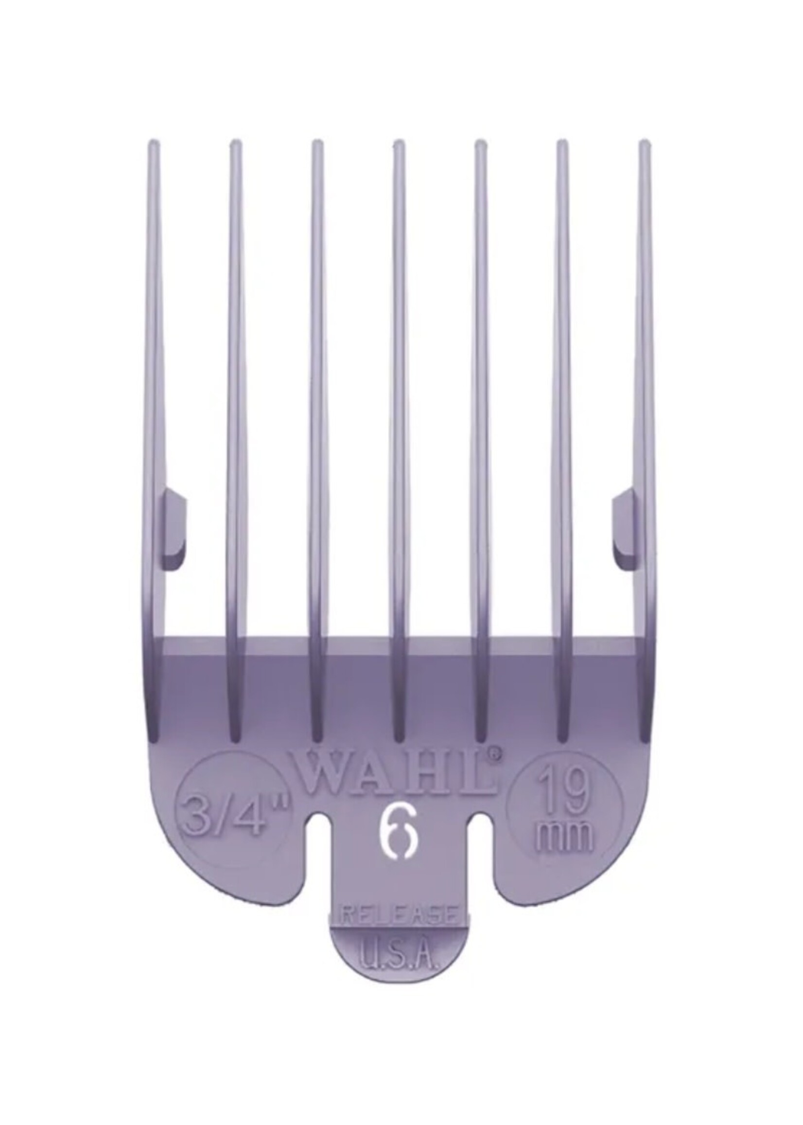 Wahl Professional Wahl Coloured Plastic Tab Attachment Comb #6 - Mauve