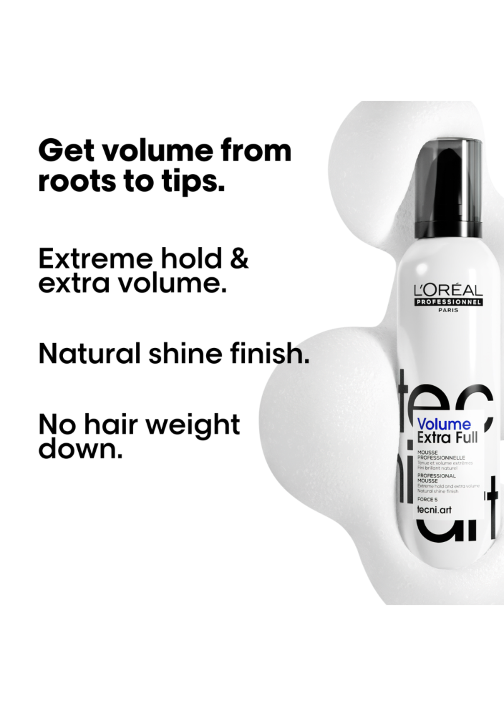 Loreal Professional Loreal Tecni.art Volume Extra Full Professional Mousse 250ml