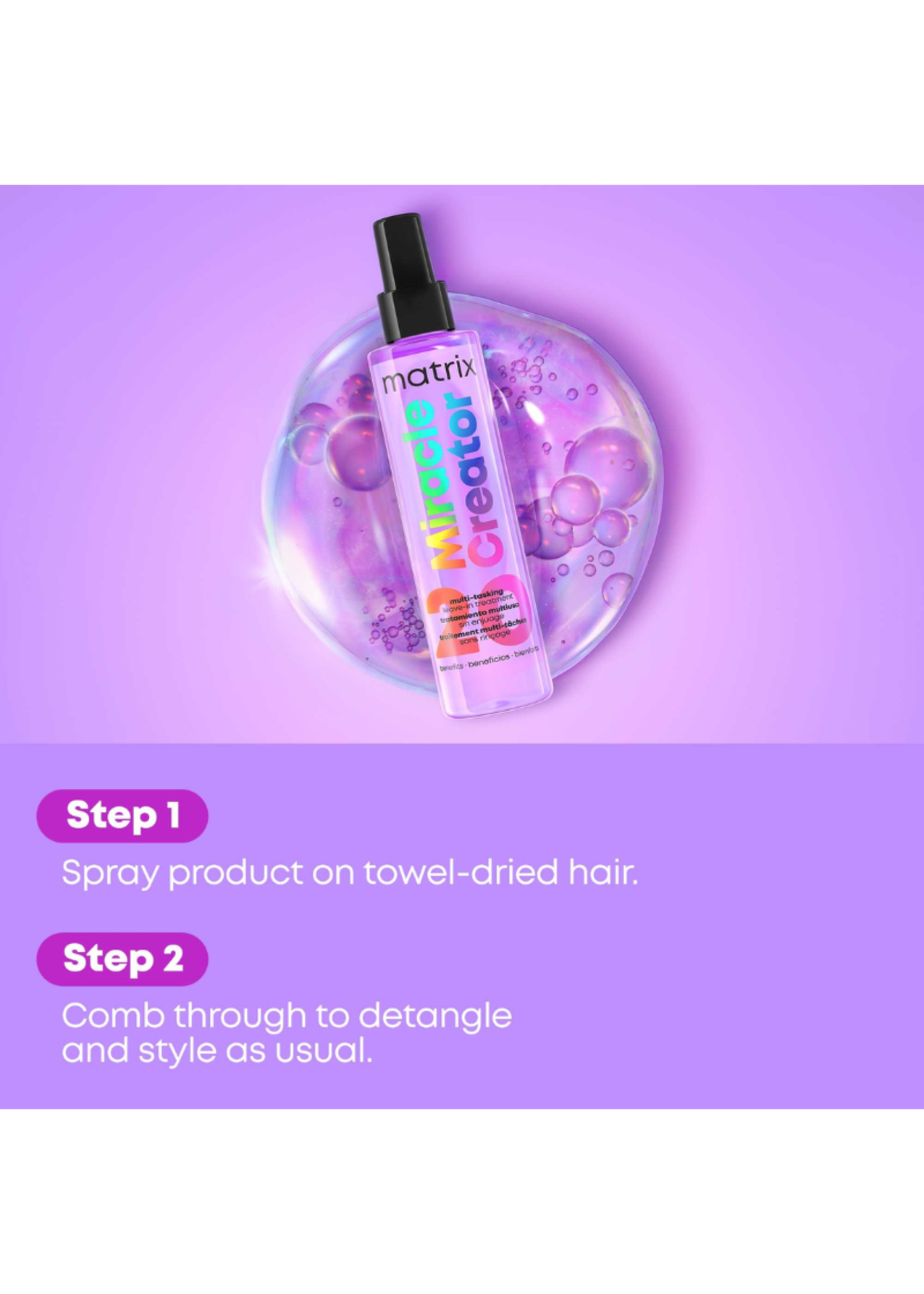 Matrix Matrix Miracle Creator Multi-Tasking Leave-in Treatment 200ml