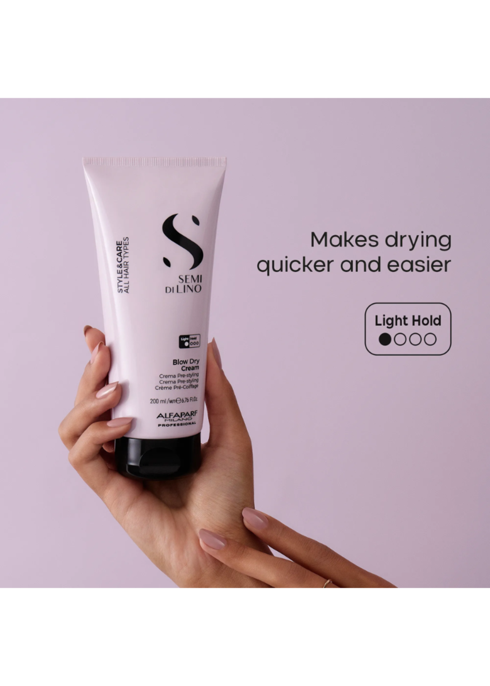 Alfaparf Alfaparf Semi Di Lino Style & Care Blow Dry Cream 200ml