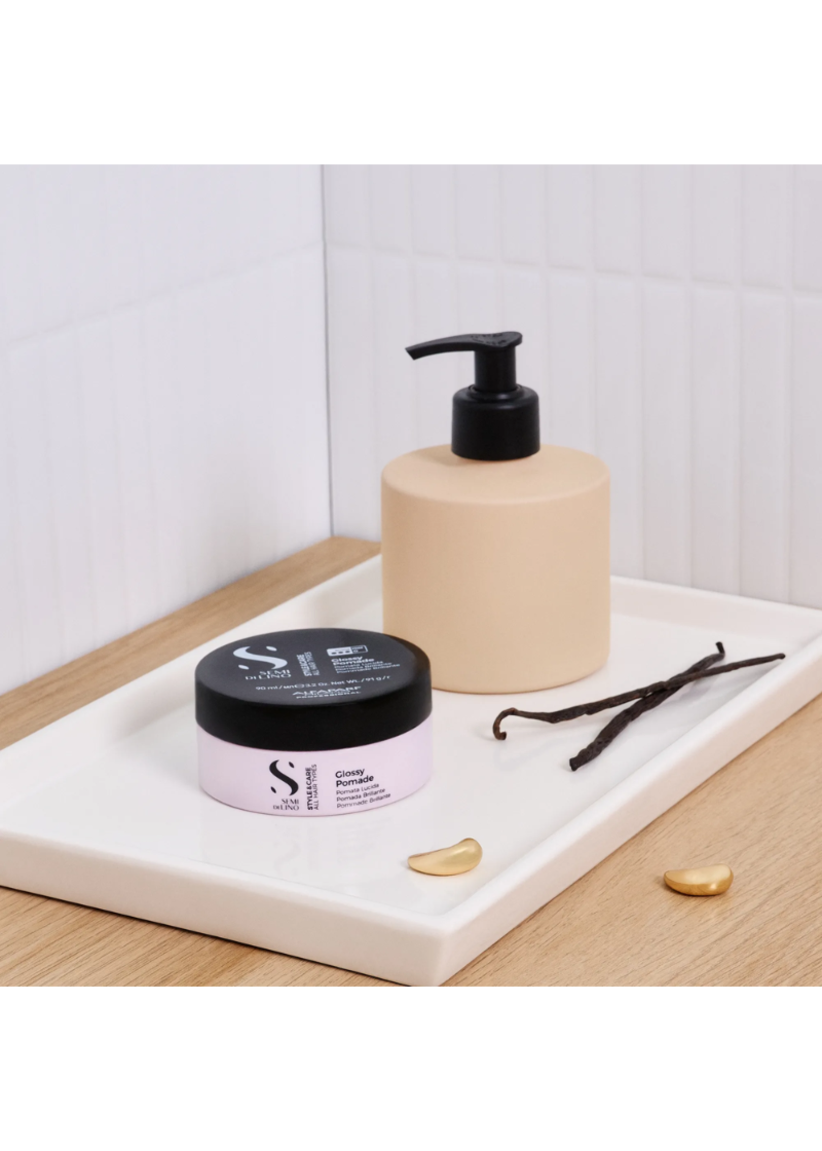 Alfaparf Alfaparf Semi Di Lino Style & Care Glossy Pomade 90ml