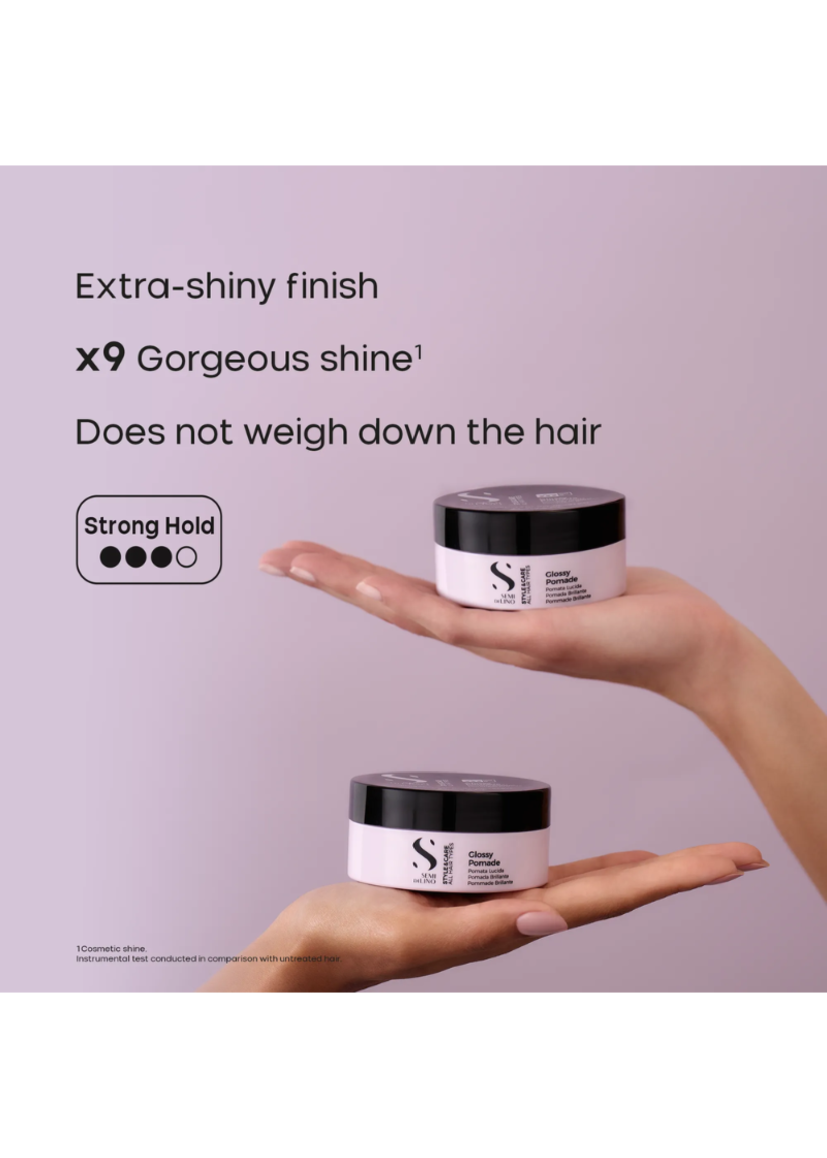 Alfaparf Alfaparf Semi Di Lino Style & Care Glossy Pomade 90ml