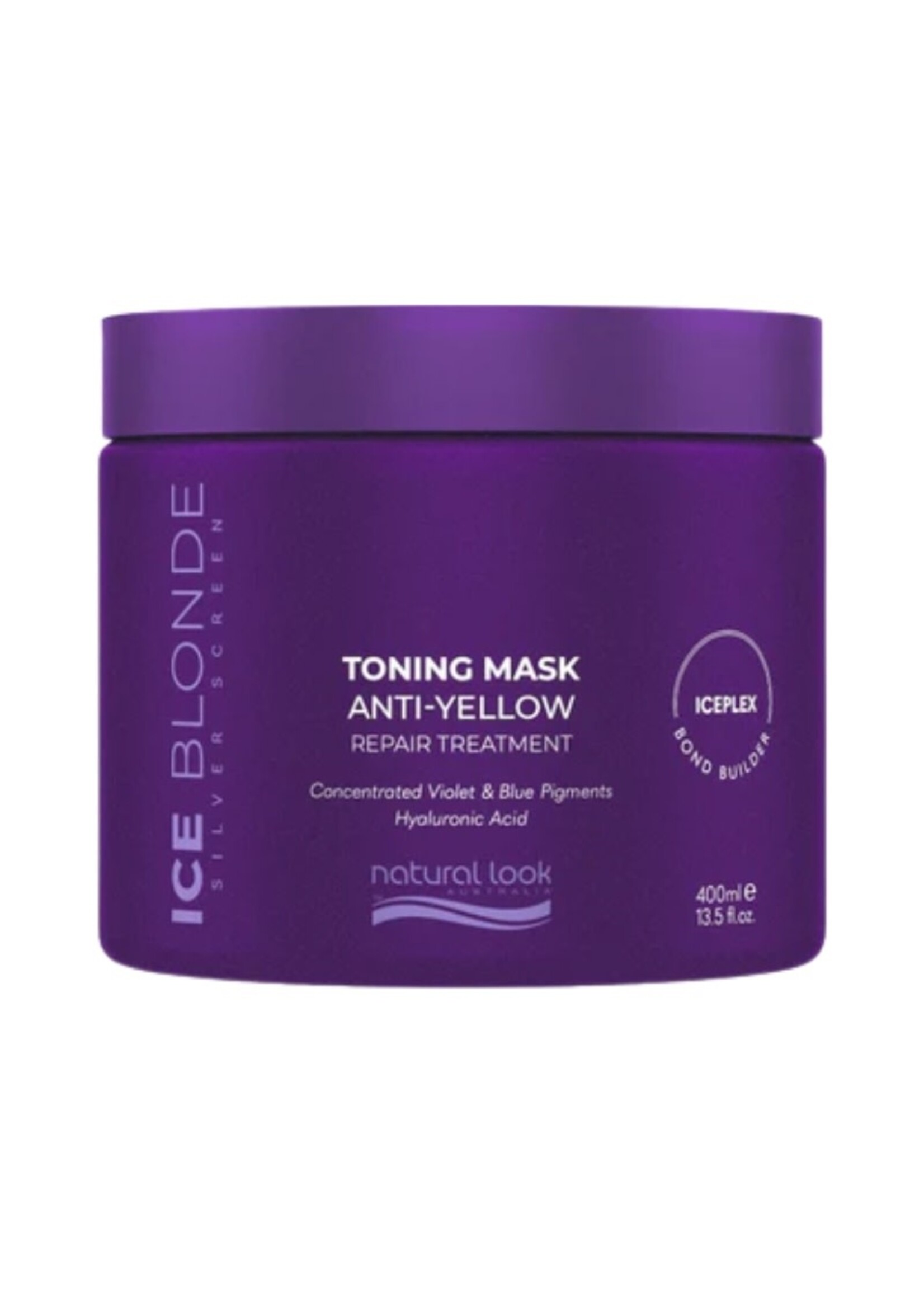 Natural Look Natural Look Silver Screen Ice Blonde Toning Mask 400ml