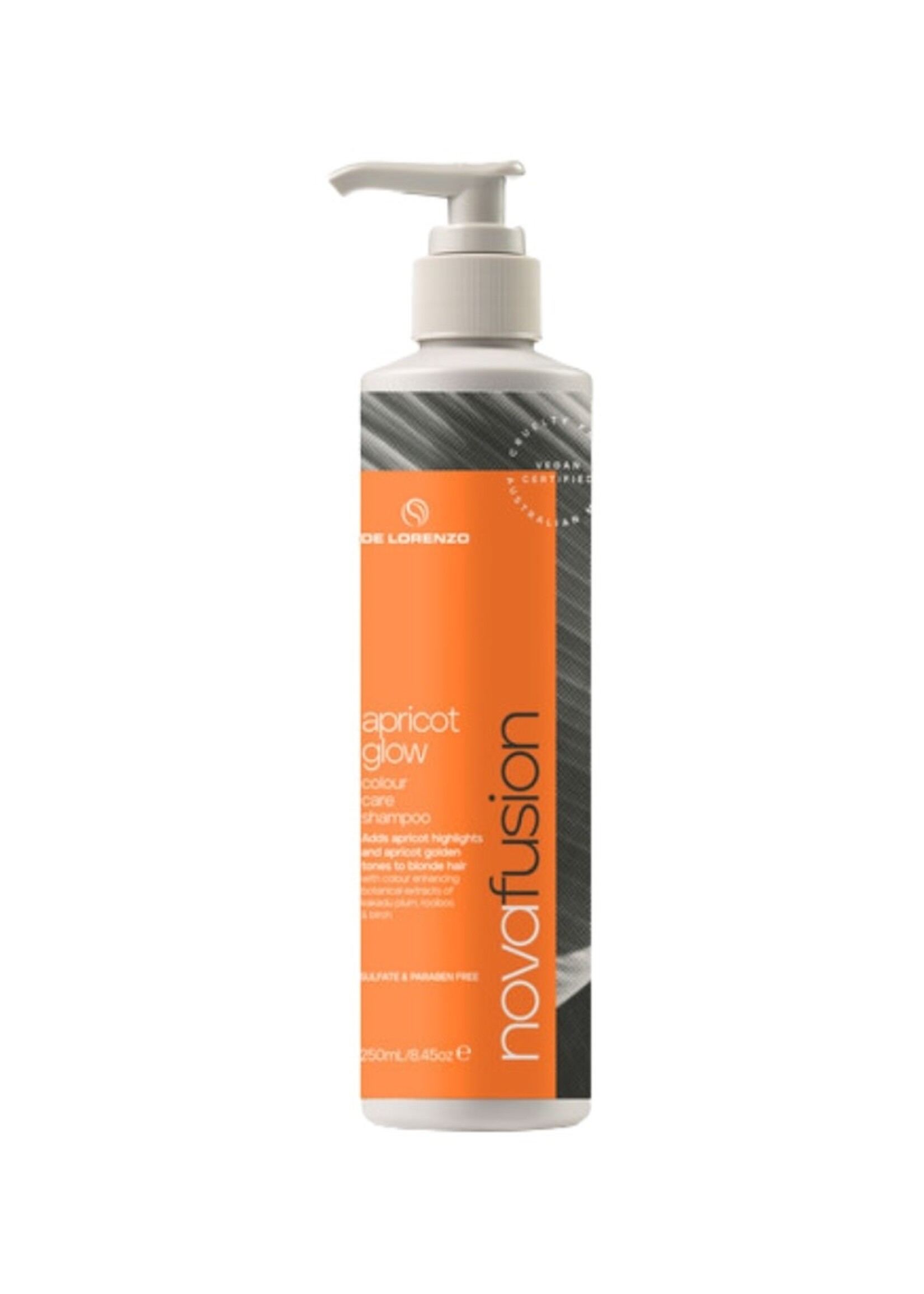 De Lorenzo De Lorenzo Novafusion Apricot Glow Shampoo 250ml