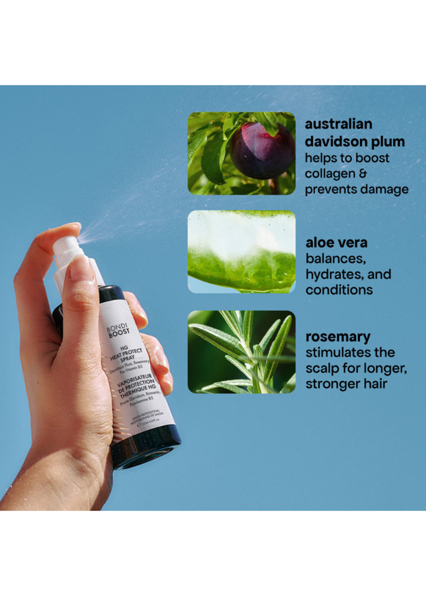 Bondi Boost Bondi Boost HG Heat Protect Spray 125ml