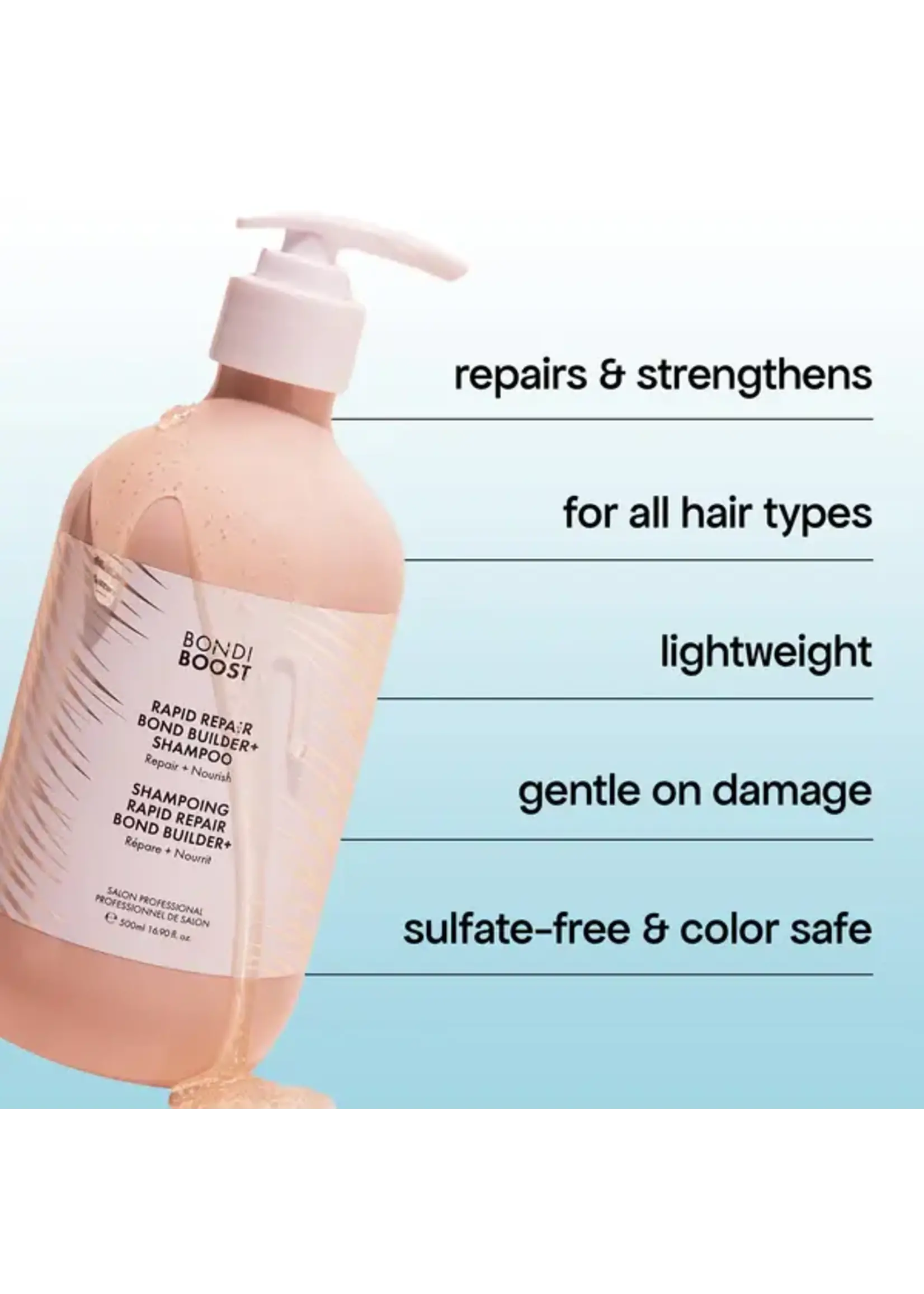 Bondi Boost Bondi Boost Rapid Repair Bond Builder Shampoo 500ml