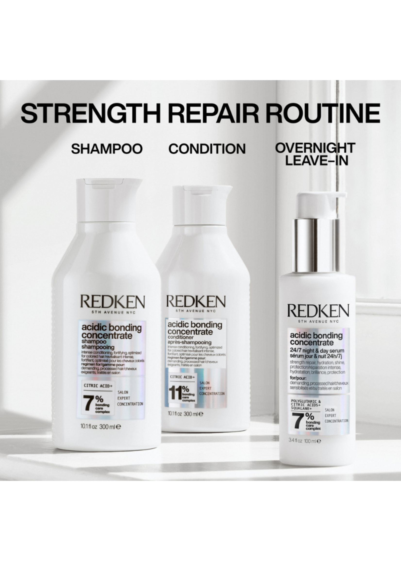Redken Redken Acidic Bonding Concentrate 24/7 Night & Day Serum 100ml