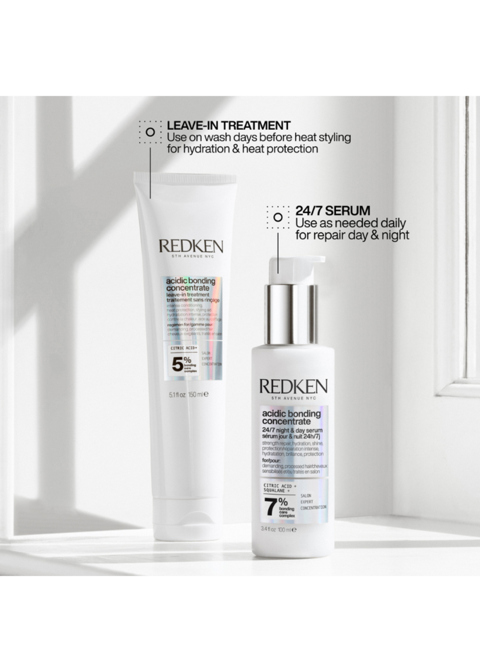 Redken Redken Acidic Bonding Concentrate 24/7 Night & Day Serum 100ml
