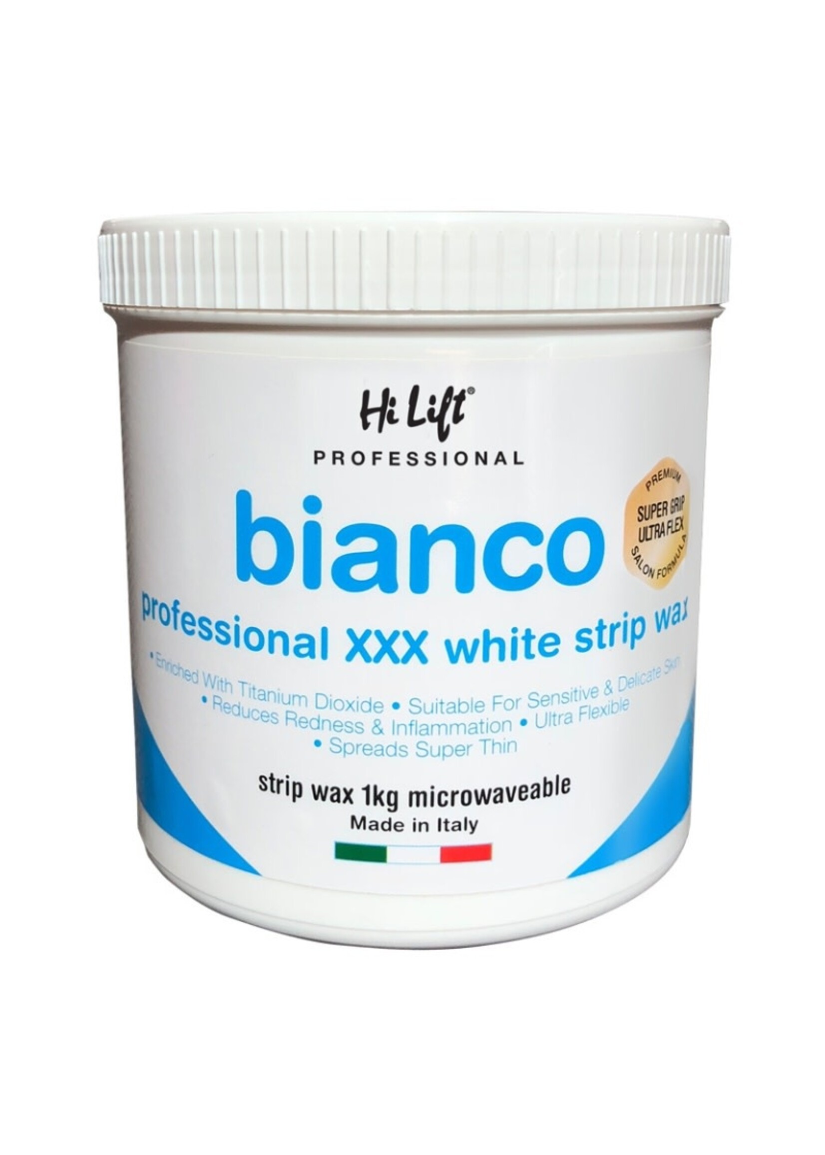Hi Lift Hi Lift Strip Wax Tub 1kg - Bianco