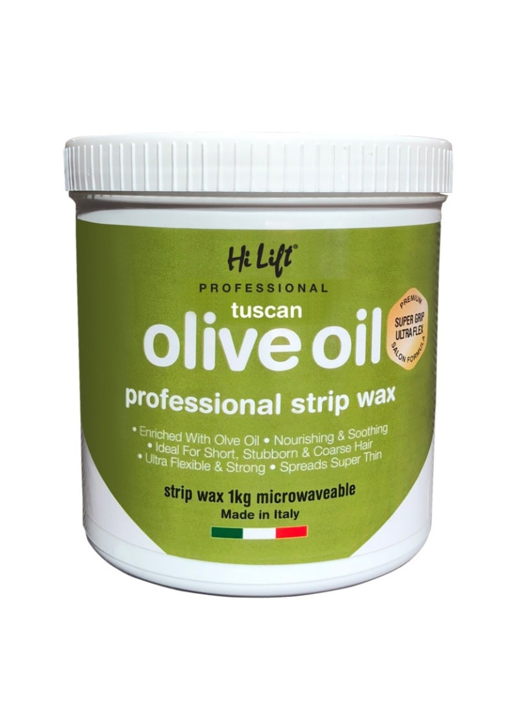 Hi Lift Hi Lift Strip Wax Tub 1kg - Tuscan Olive Oil