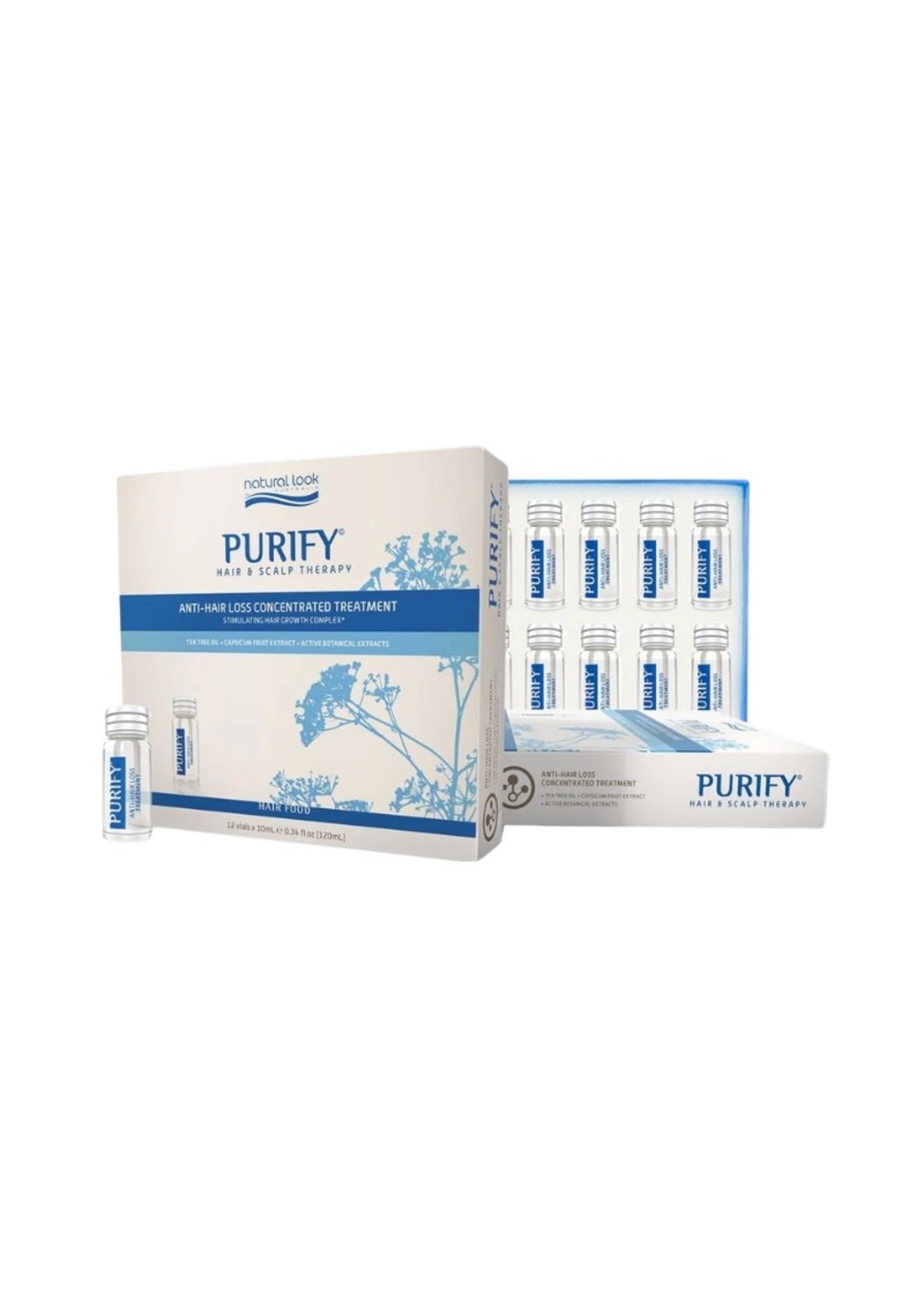 Natural Look Natural Look Purify Anti-Hair Loss Concentrated Treatment 12x10ml