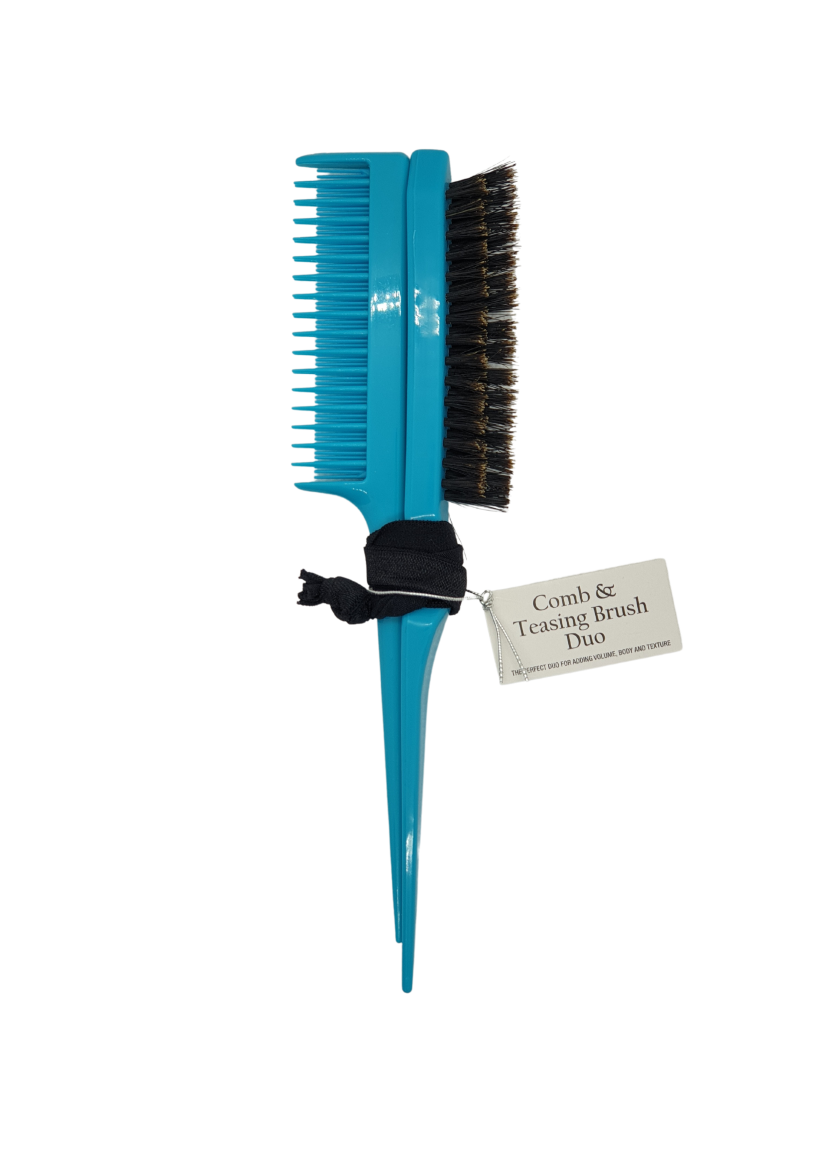 999 Premium Pin Company 999 Teasing Brush & Comb Duo Turquoise
