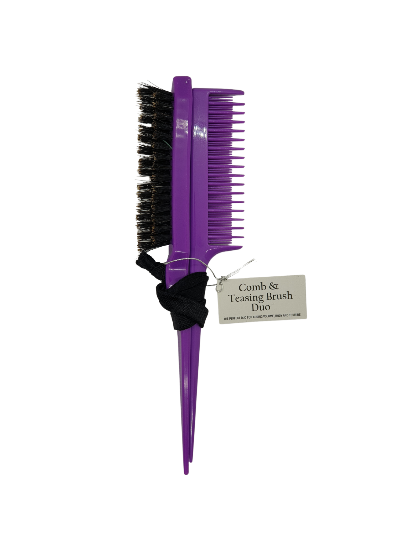 999 Premium Pin Company 999 Teasing Brush & Comb Duo Purple
