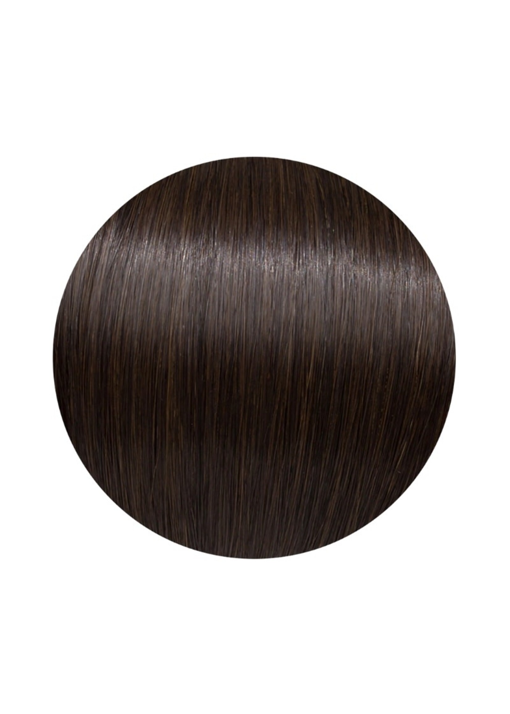 Seamless1 Seamless1 Human Hair Clip-in 5pc Hair Extensions 21.5 Inches - Cacao