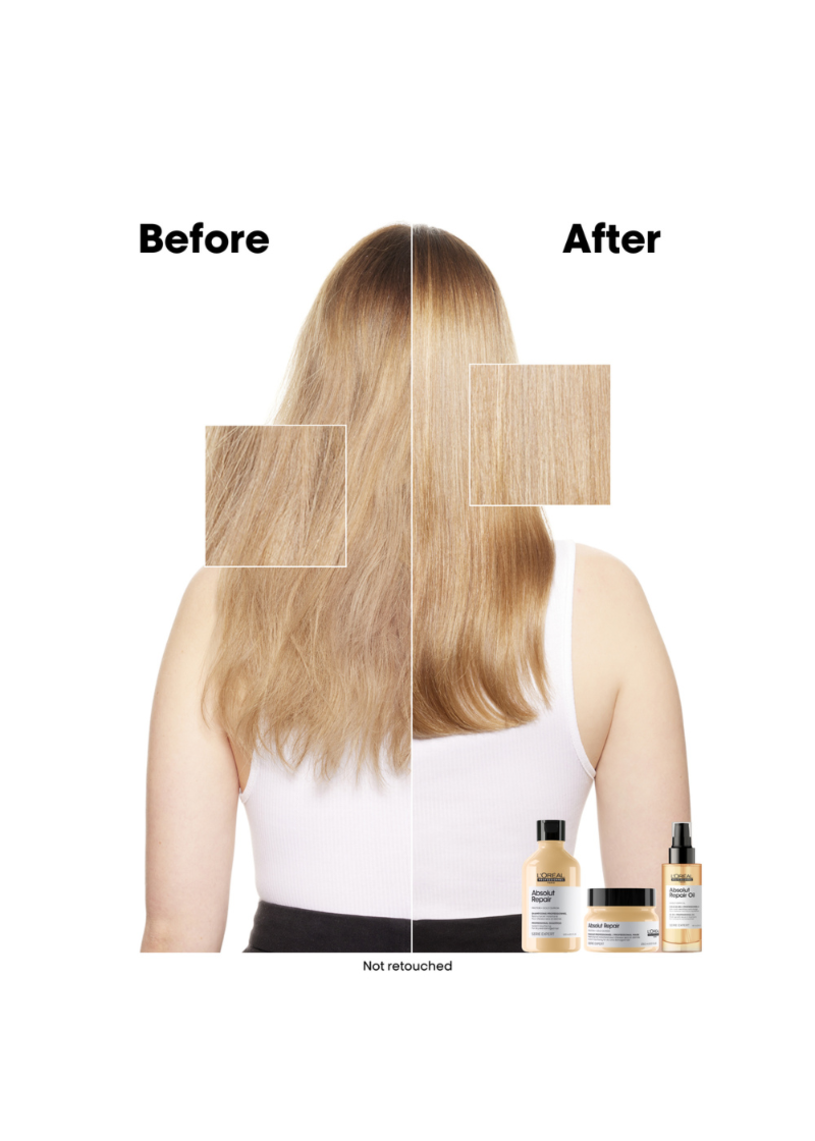 Loreal Professional Loreal Serie Expert Absolut Repair Shampoo Refill Pouch 500ml