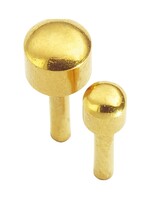Natural Look Natural Look Earrings Plain Gold Studs Mini