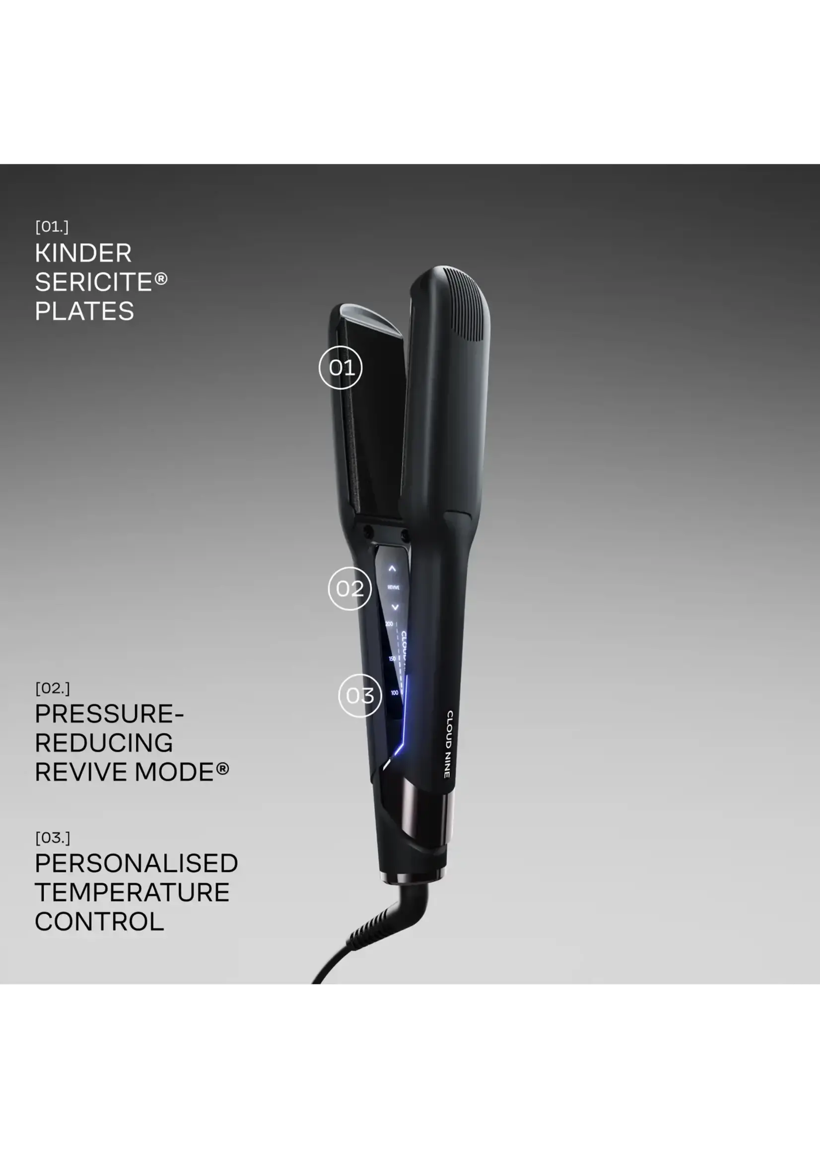 Cloud Nine Cloud Nine The New Wide Iron Black