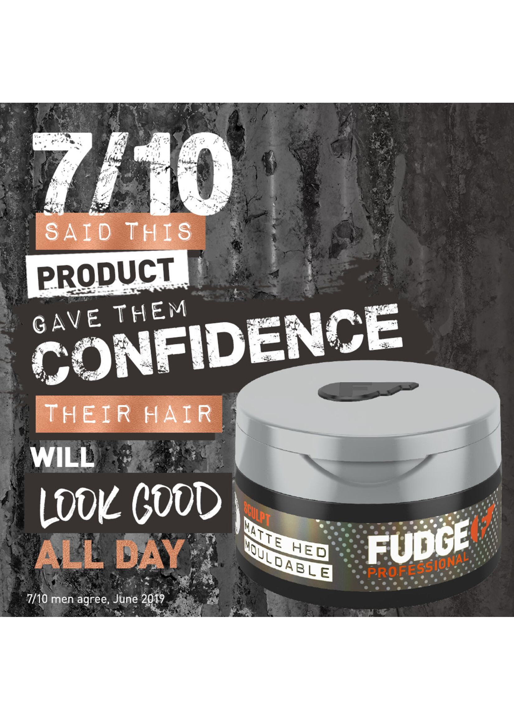 Fudge Fudge Matte Hed Mouldable 75g
