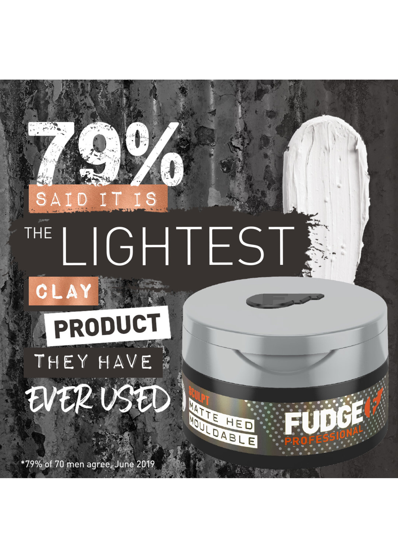 Fudge Fudge Matte Hed Mouldable 75g