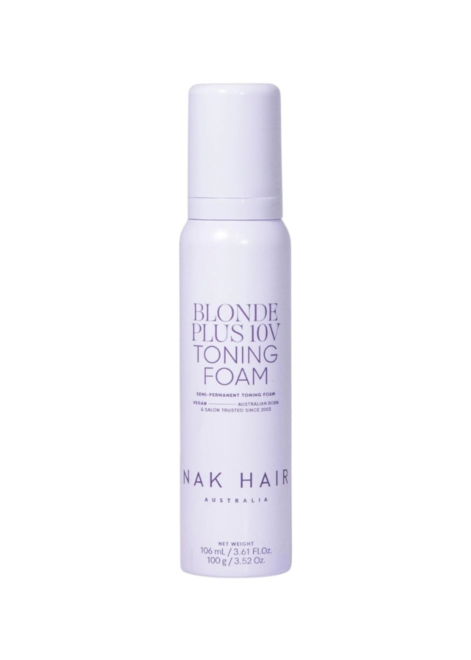 Nak Nak Signature Blonde Plus 10V Toning Foam 100g