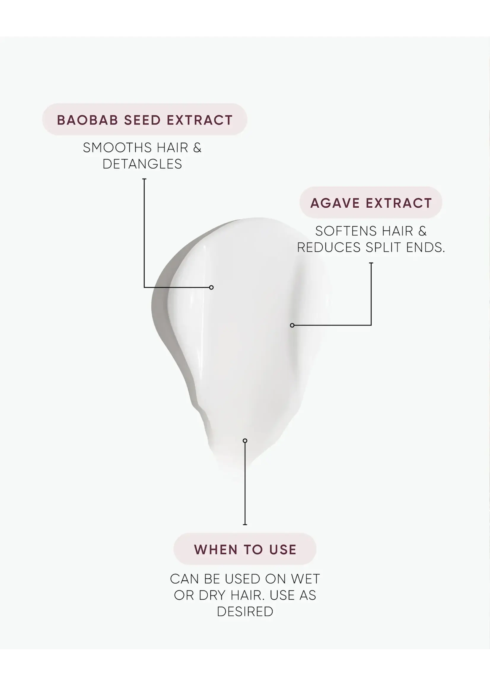 Nak Nak Signature Replends Creme Leave in Moisturiser 200ml Deluxe Size