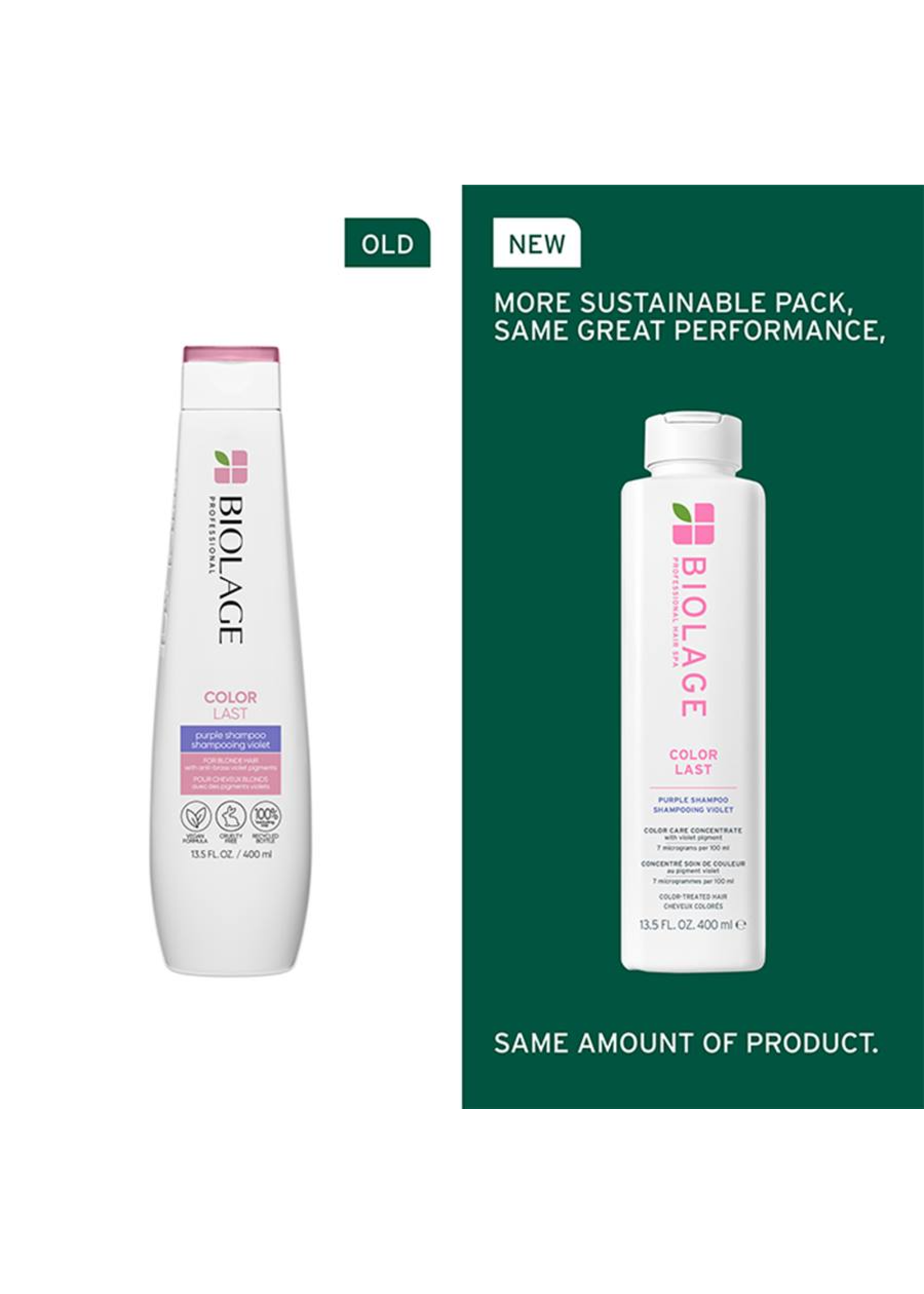 Biolage Biolage Color Last Purple Shampoo 400ml