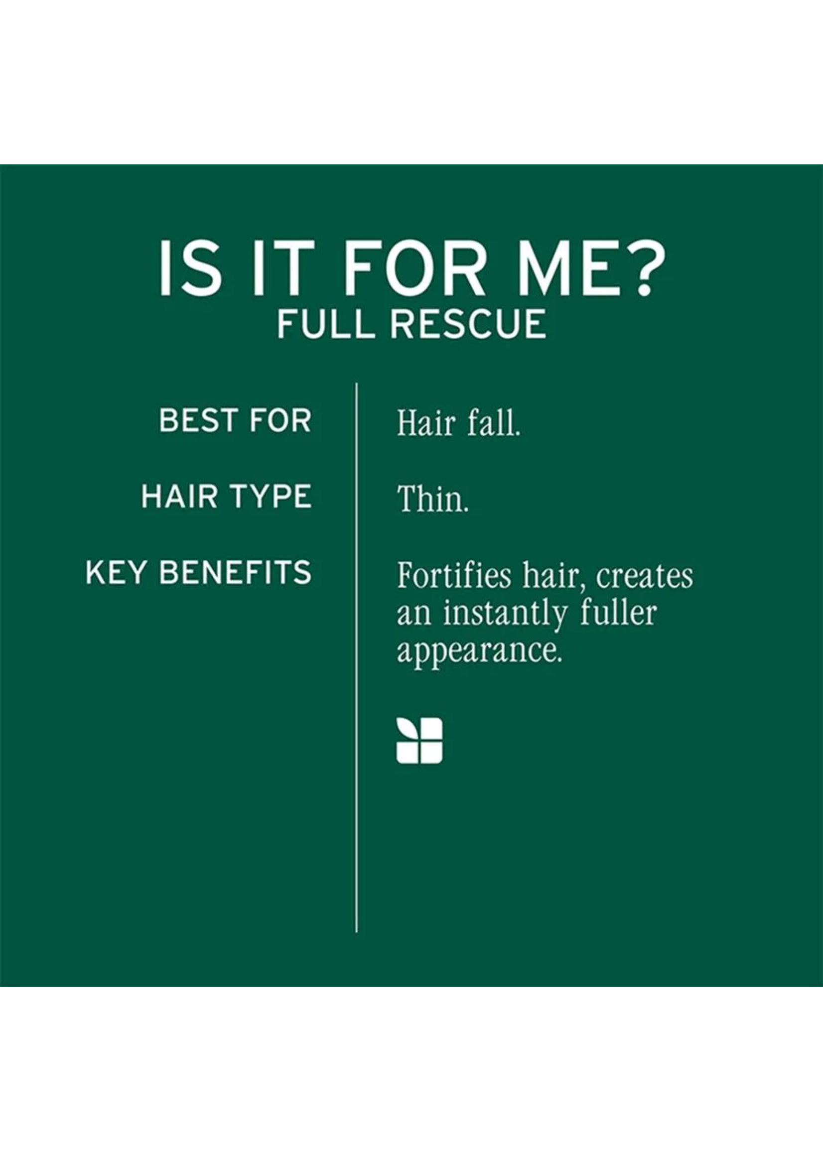 Biolage Biolage Full Rescue Shampoo 400ml