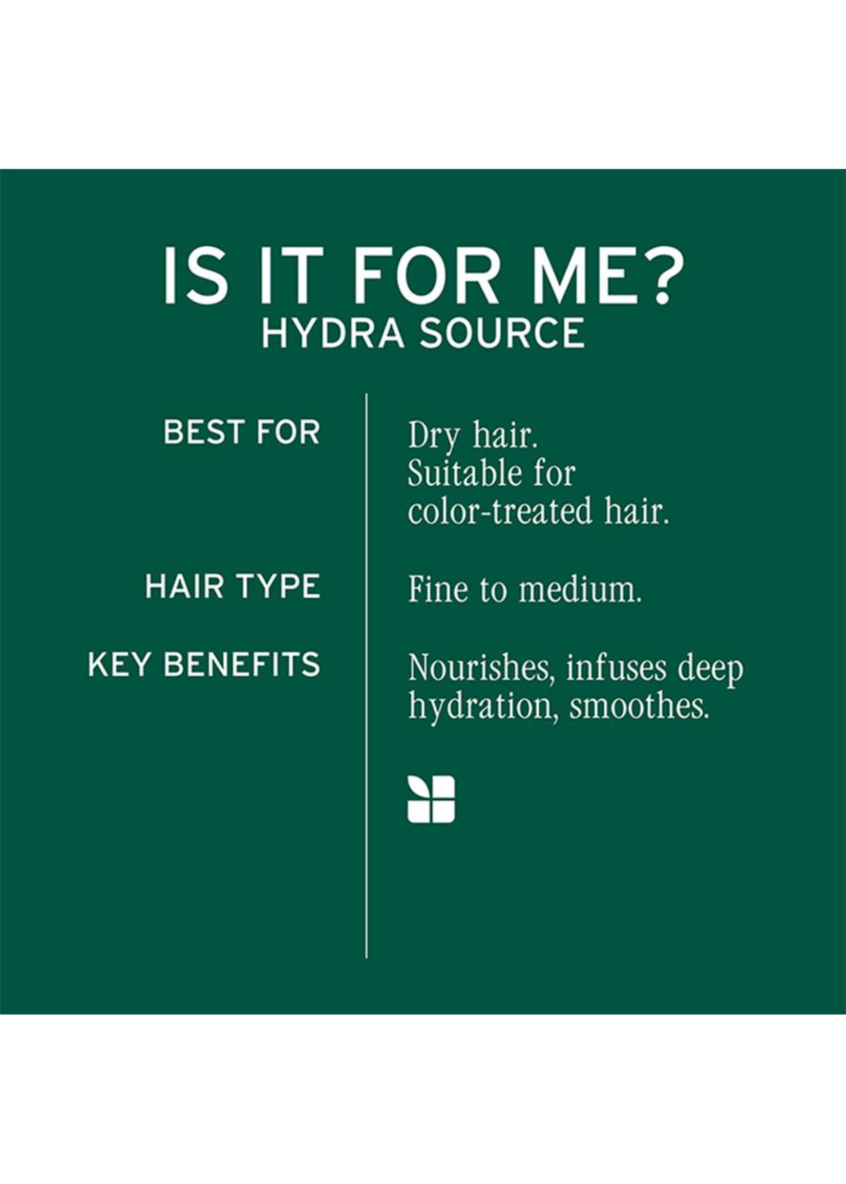 Biolage Biolage Hydra Source Deep Treatment Mask 500ml