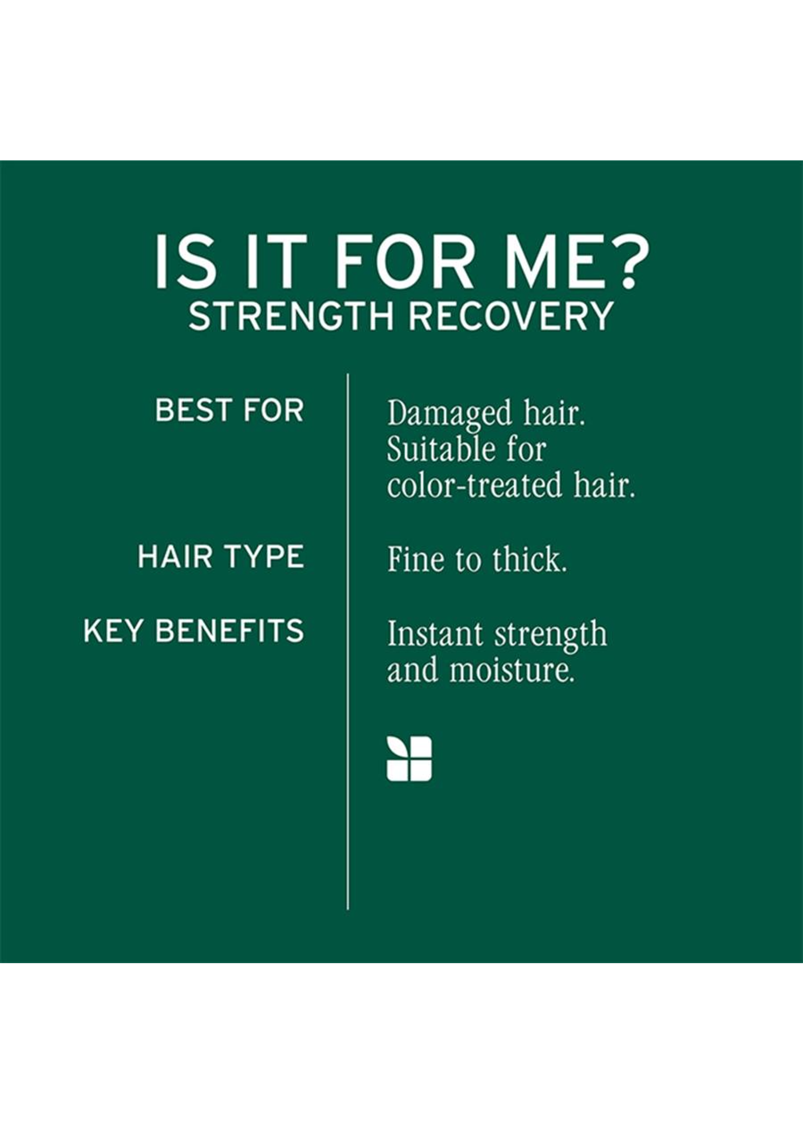 Biolage Biolage Strength Recovery Shampoo 1L