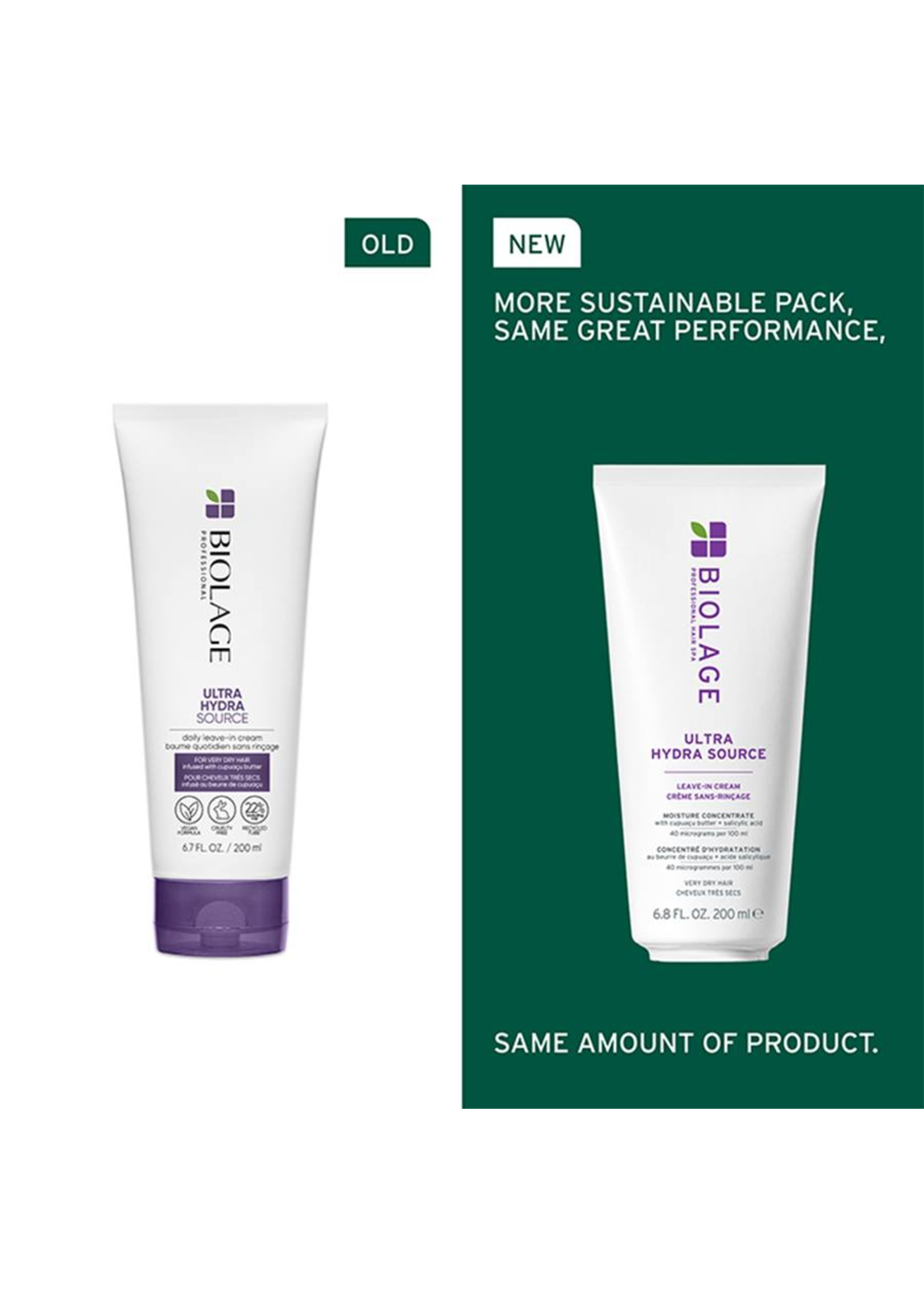 Biolage Biolage Ultra Hydra Source Daily Leave-in Cream 200ml