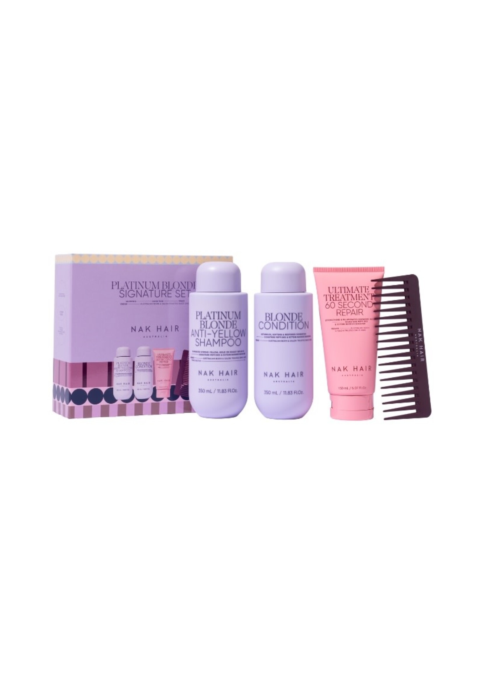 Nak Nak Xmas 2025 Signature Trio Pack - Platinum Blonde