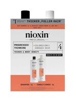Nioxin Nioxin System 4 Shampoo + Conditioner 1L Duo Pack