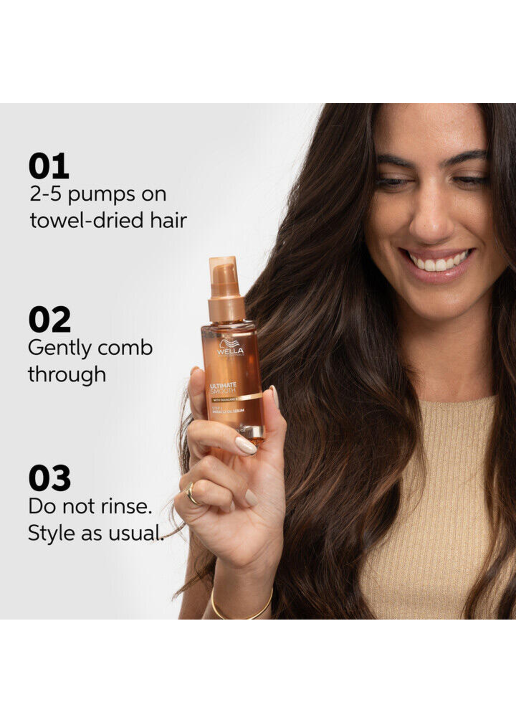 Wella Wella Ultimate Smooth Miracle Oil Serum 100ml