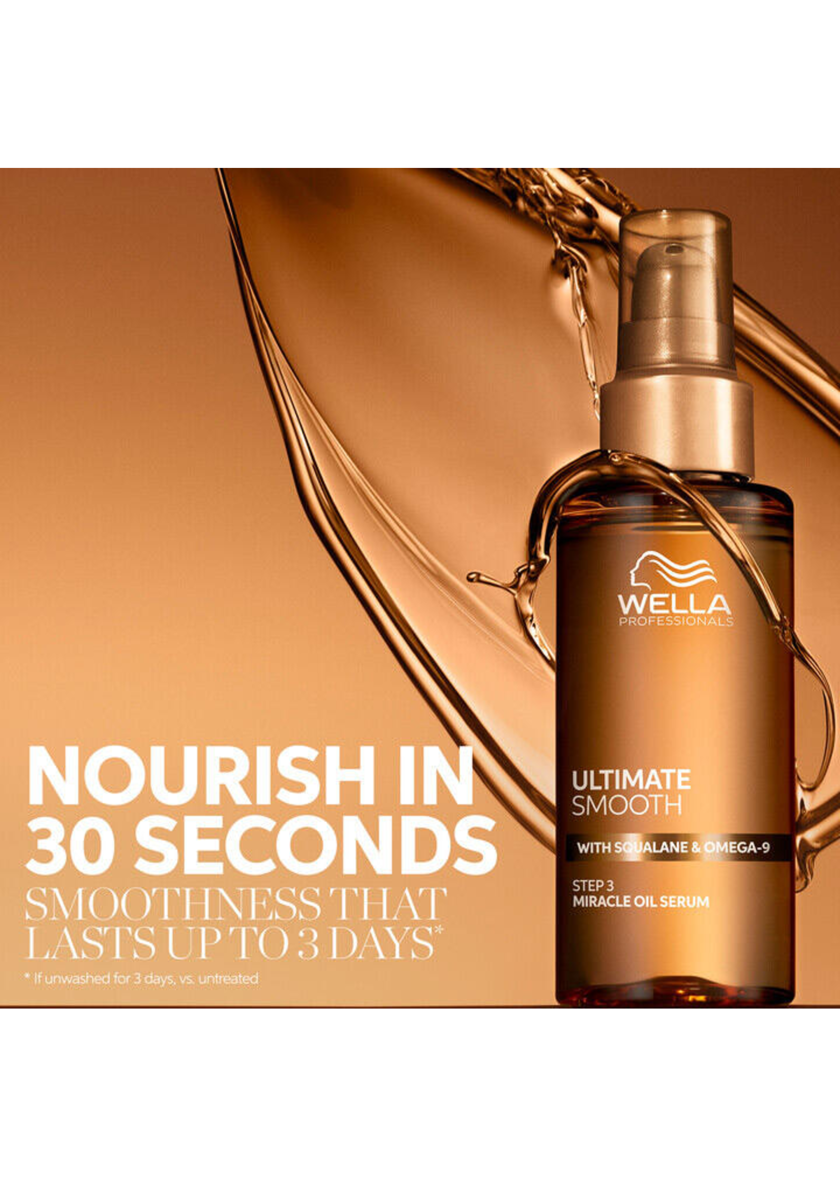 Wella Wella Ultimate Smooth Miracle Oil Serum 100ml